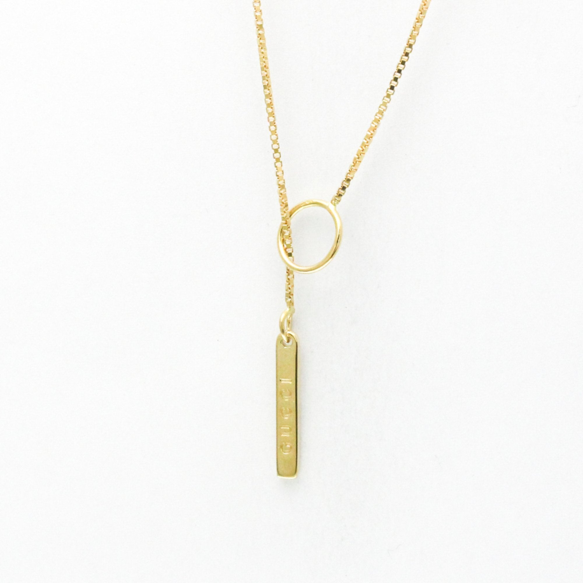 Pendant Necklace 18K Yellow Gold