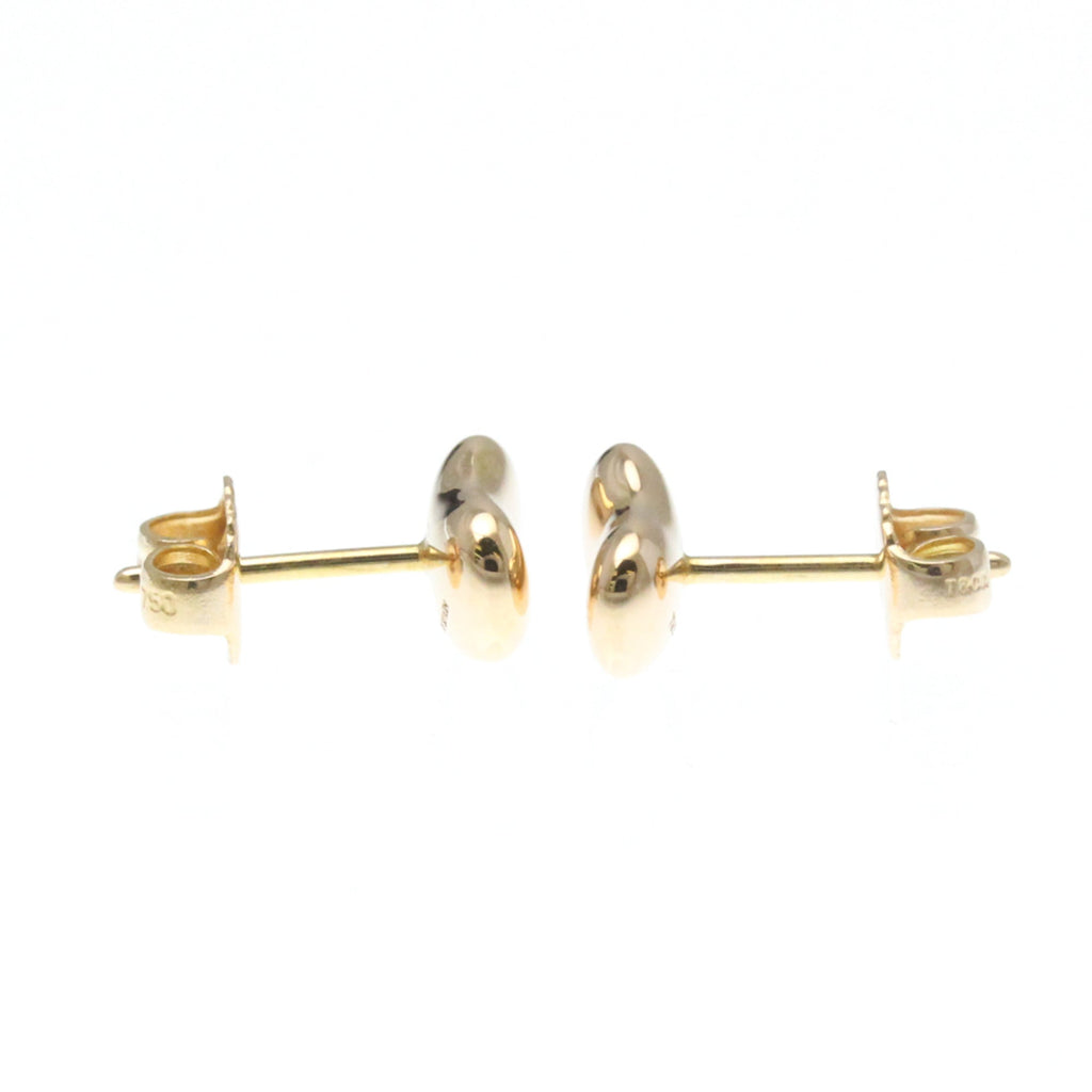 Bean Earrings 18K Rose Gold 9mm 18K Rose Gold