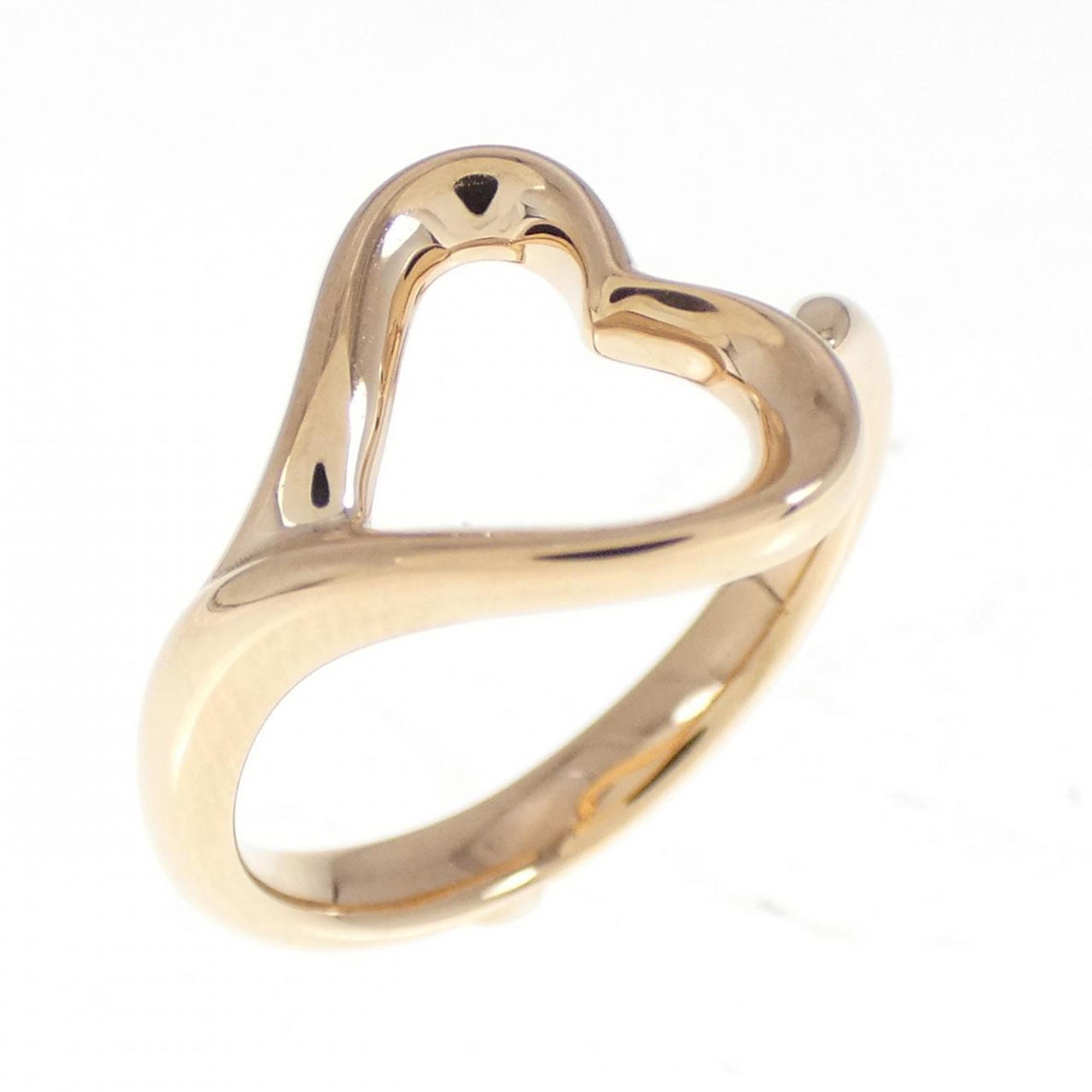 Open Heart Ring 18K Rose Gold