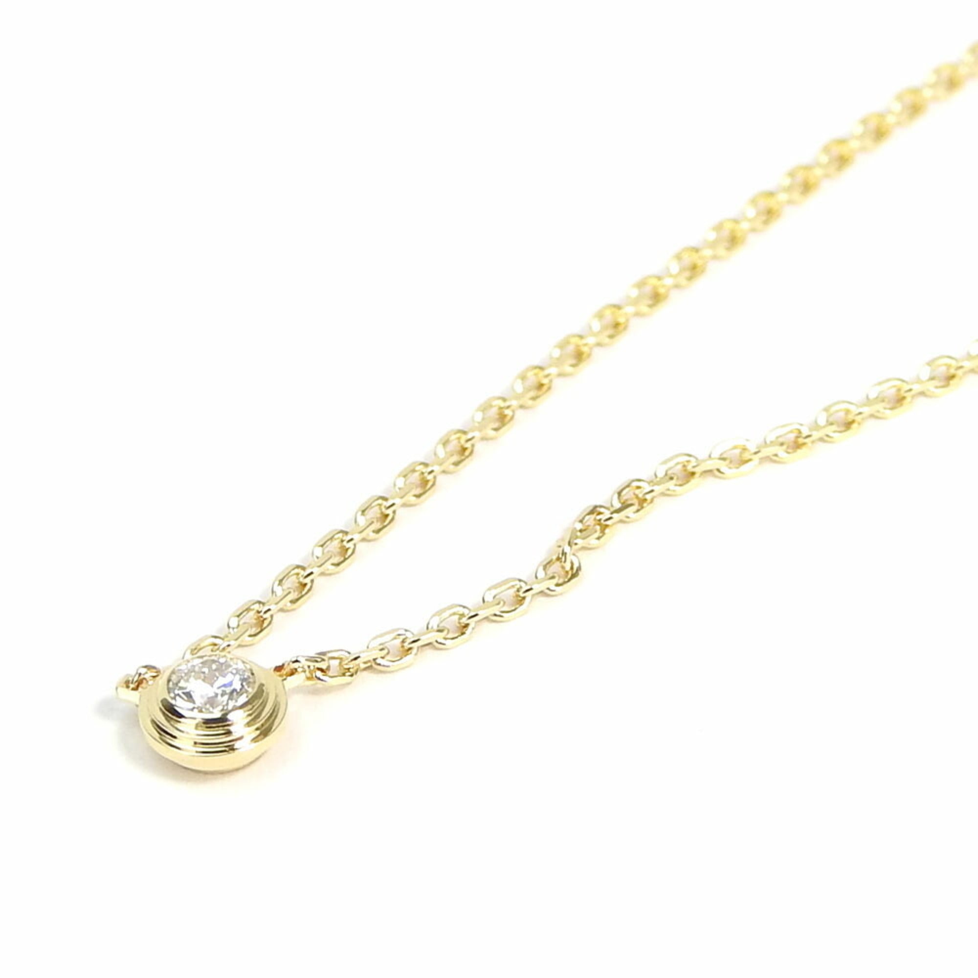 Pendant Necklace 18K Yellow Gold
