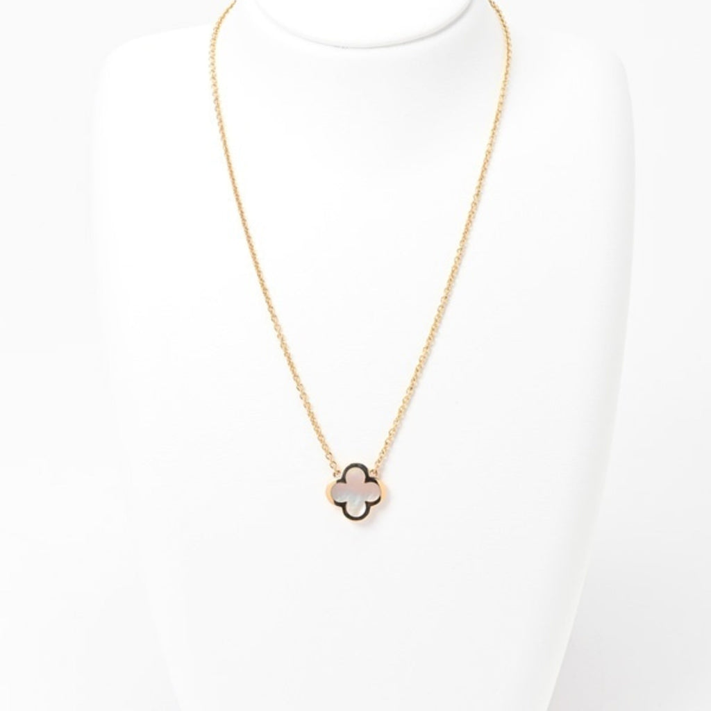 Alhambra Pendant Necklace 18K Yellow Gold