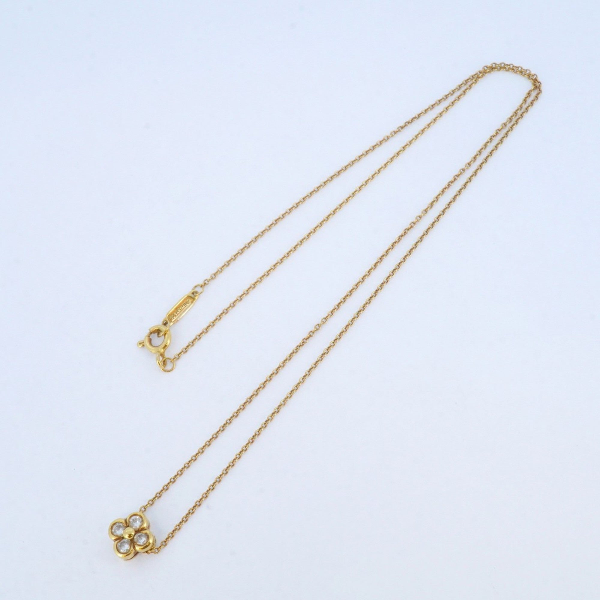 Pendant Necklace 18K Yellow Gold with Diamond