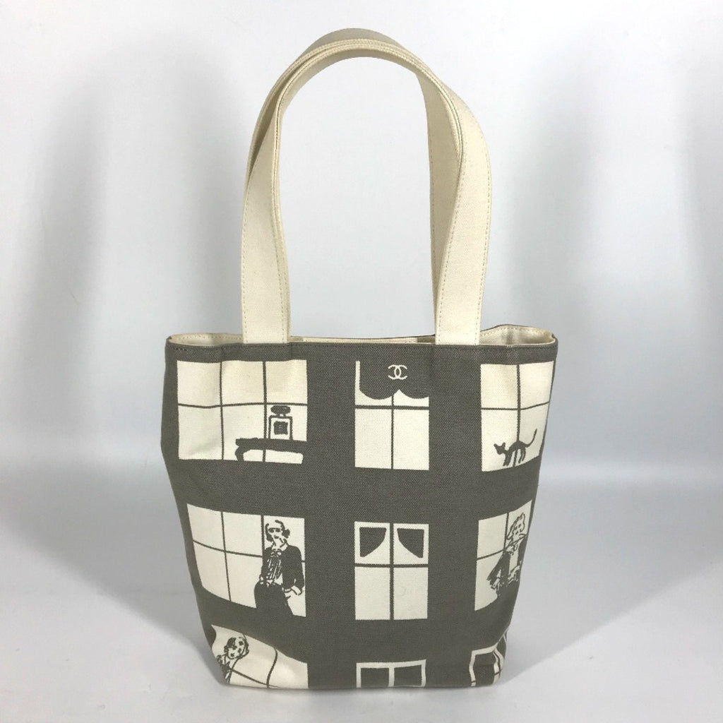 Coco Window Tote Printed Canvas Large