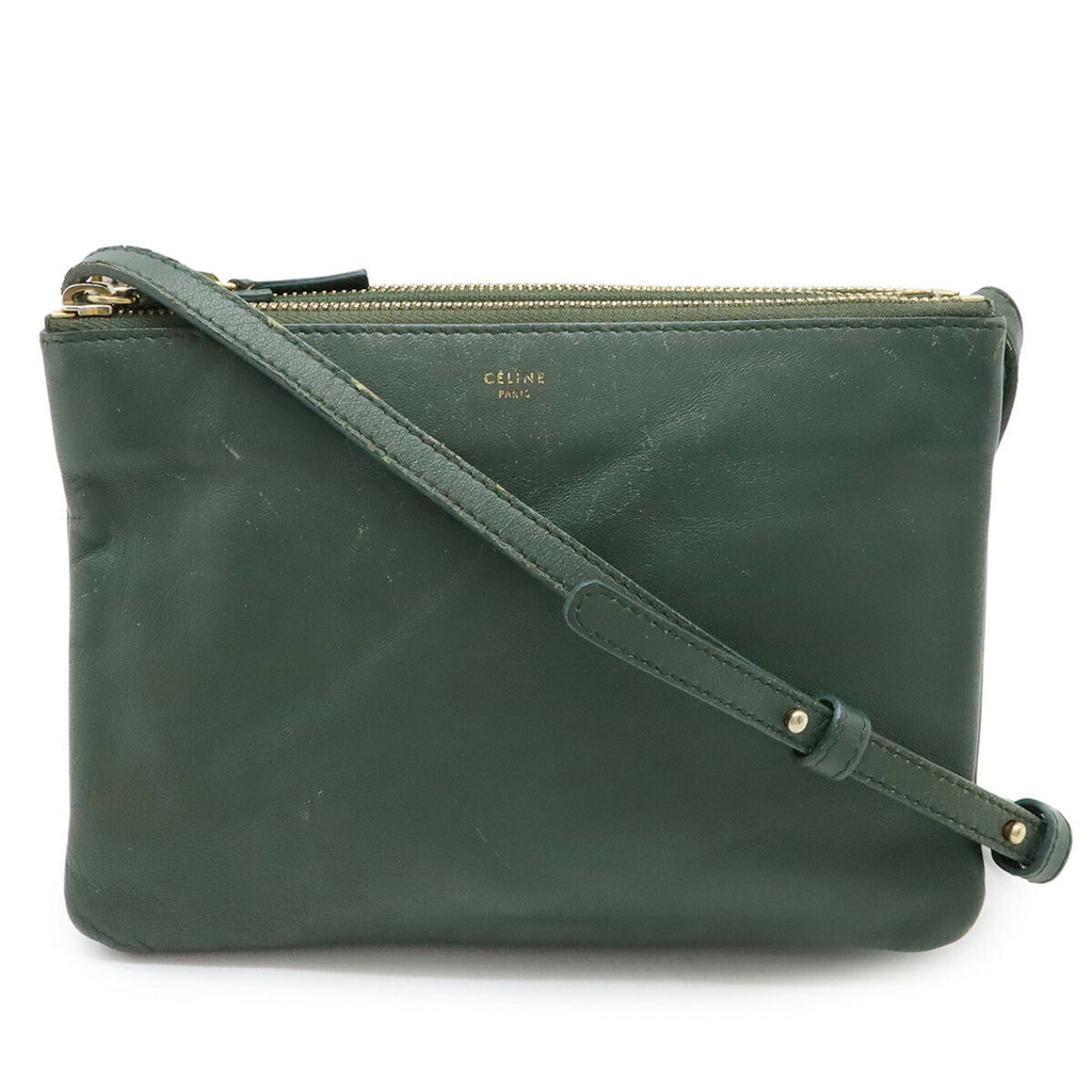 Trio Crossbody Bag Leather Small