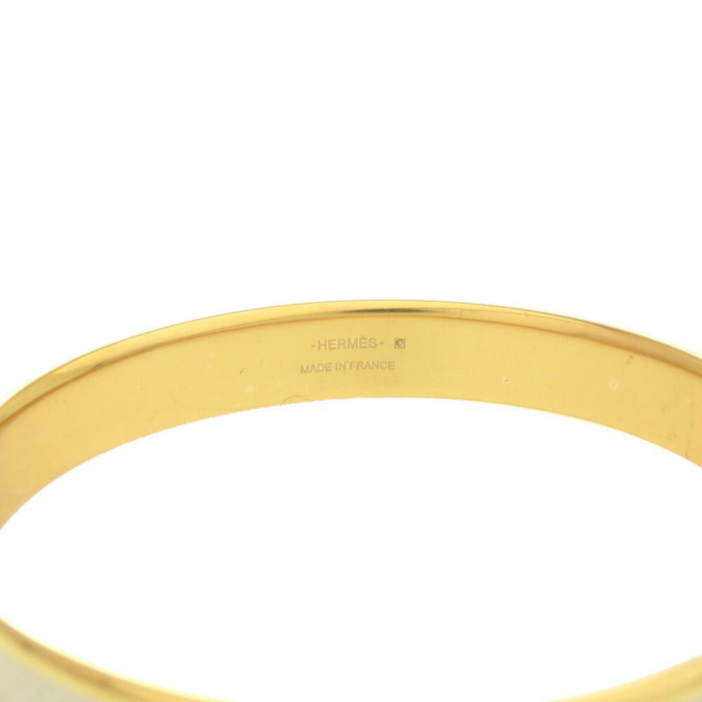 Olympe Bracelet Epsom Leather and Metal White