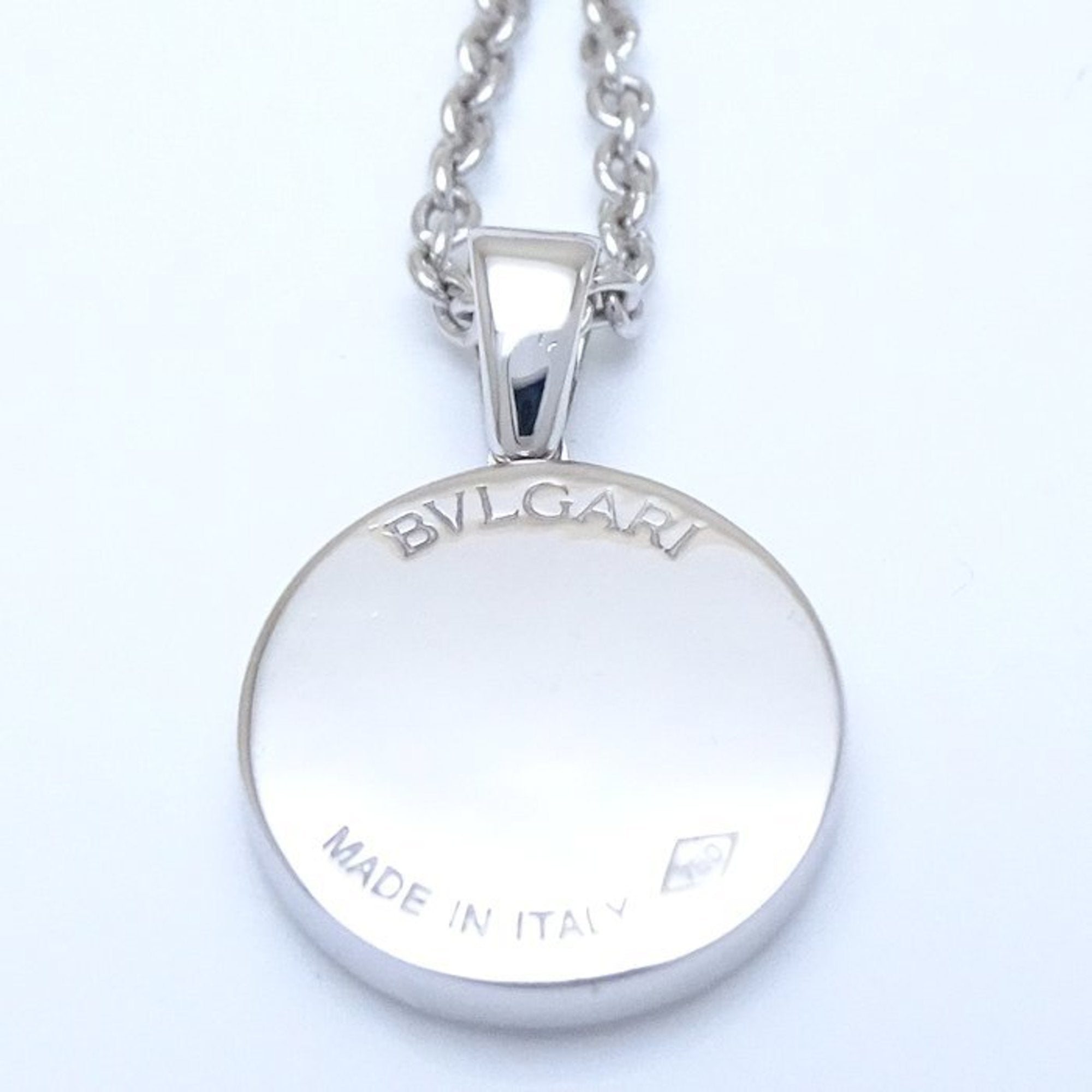 Pendant Necklace 18K White Gold with Diamond