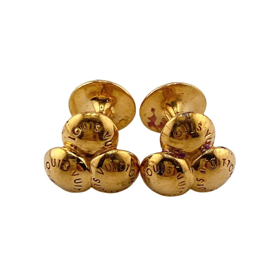 Bouton De Manchette Cufflinks Gold Bracelet