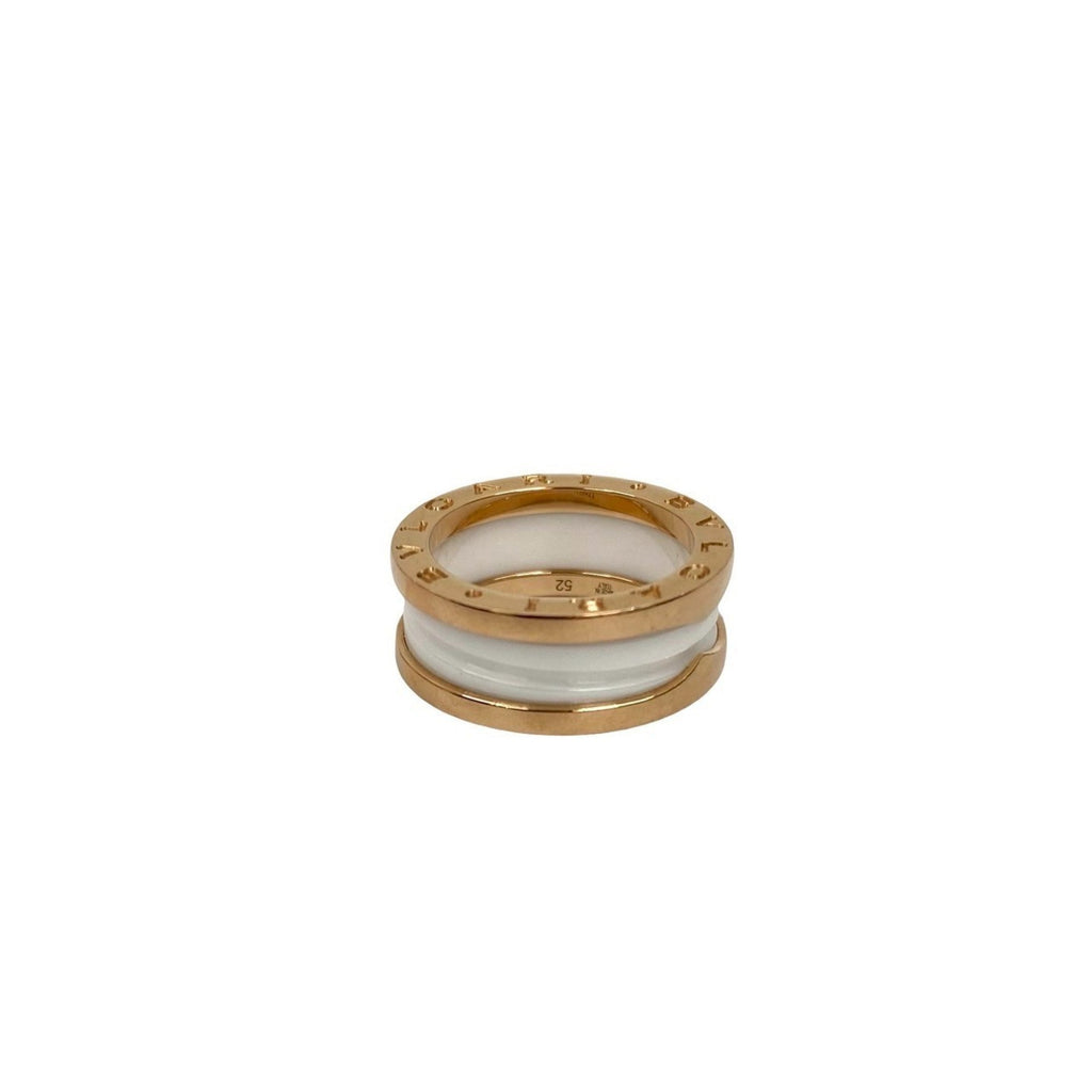 B.Zero1 Ring 18K Rose Gold and Ceramic
