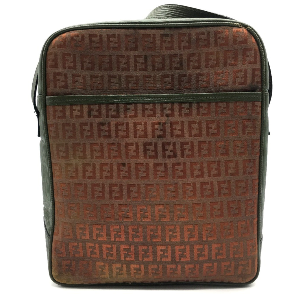 Front Pocket Messenger Bag Zucchino Coated Canvas Medium