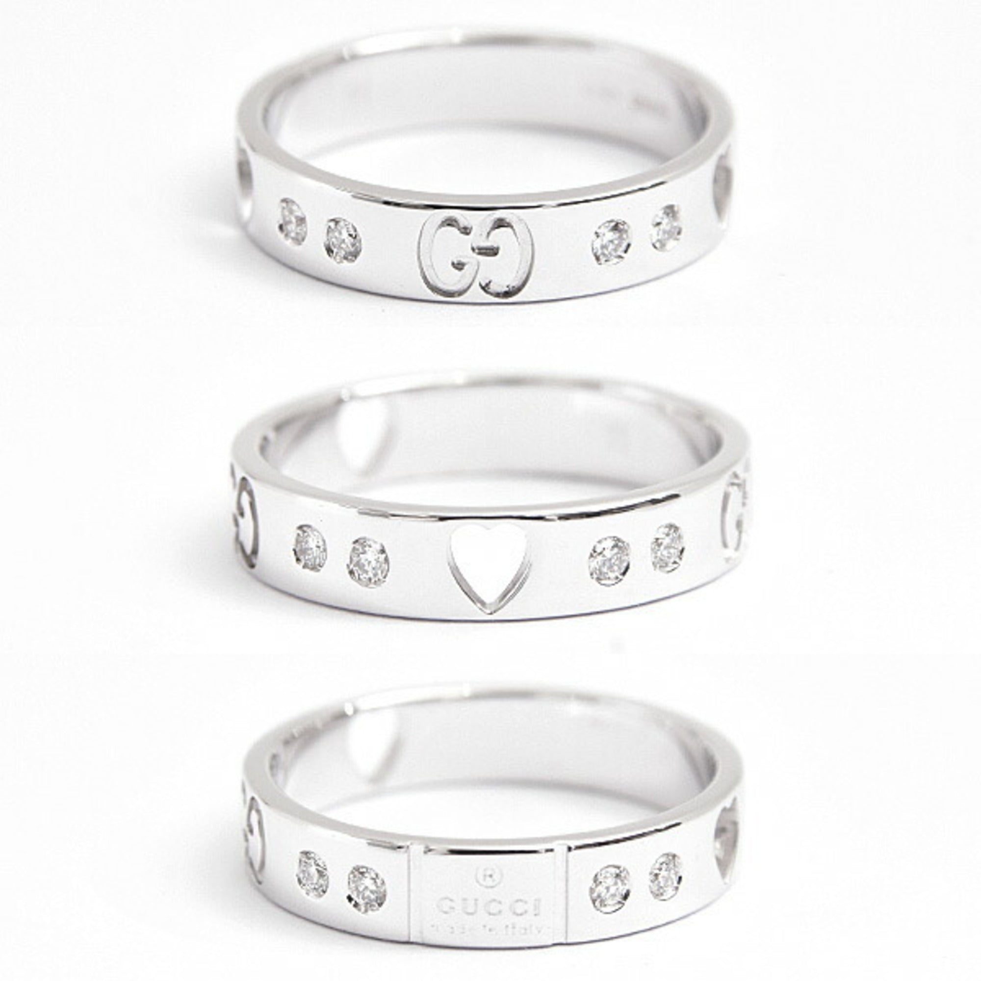 Band Ring 18K White Gold
