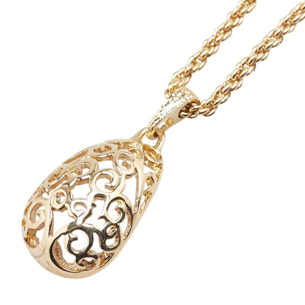 Vintage Pendant Necklace Gold