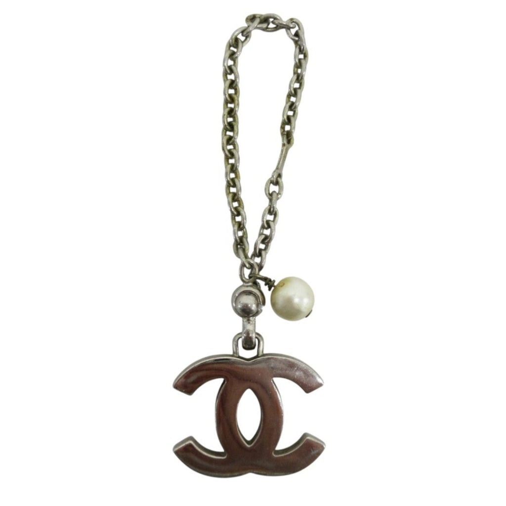 Vintage Charm Fake Pearl Metal Handbag Charm