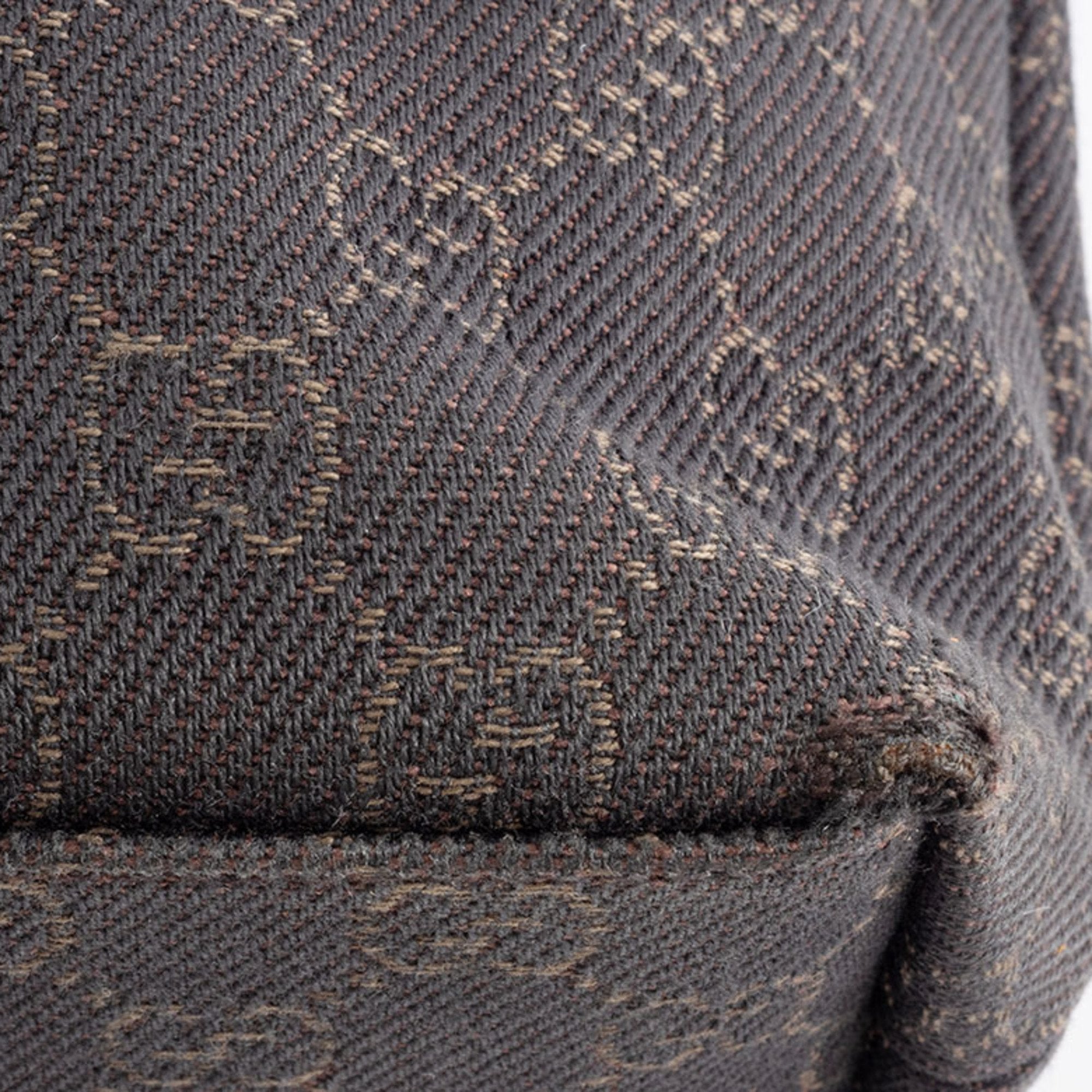 Double Pocket Tote GG Canvas Small