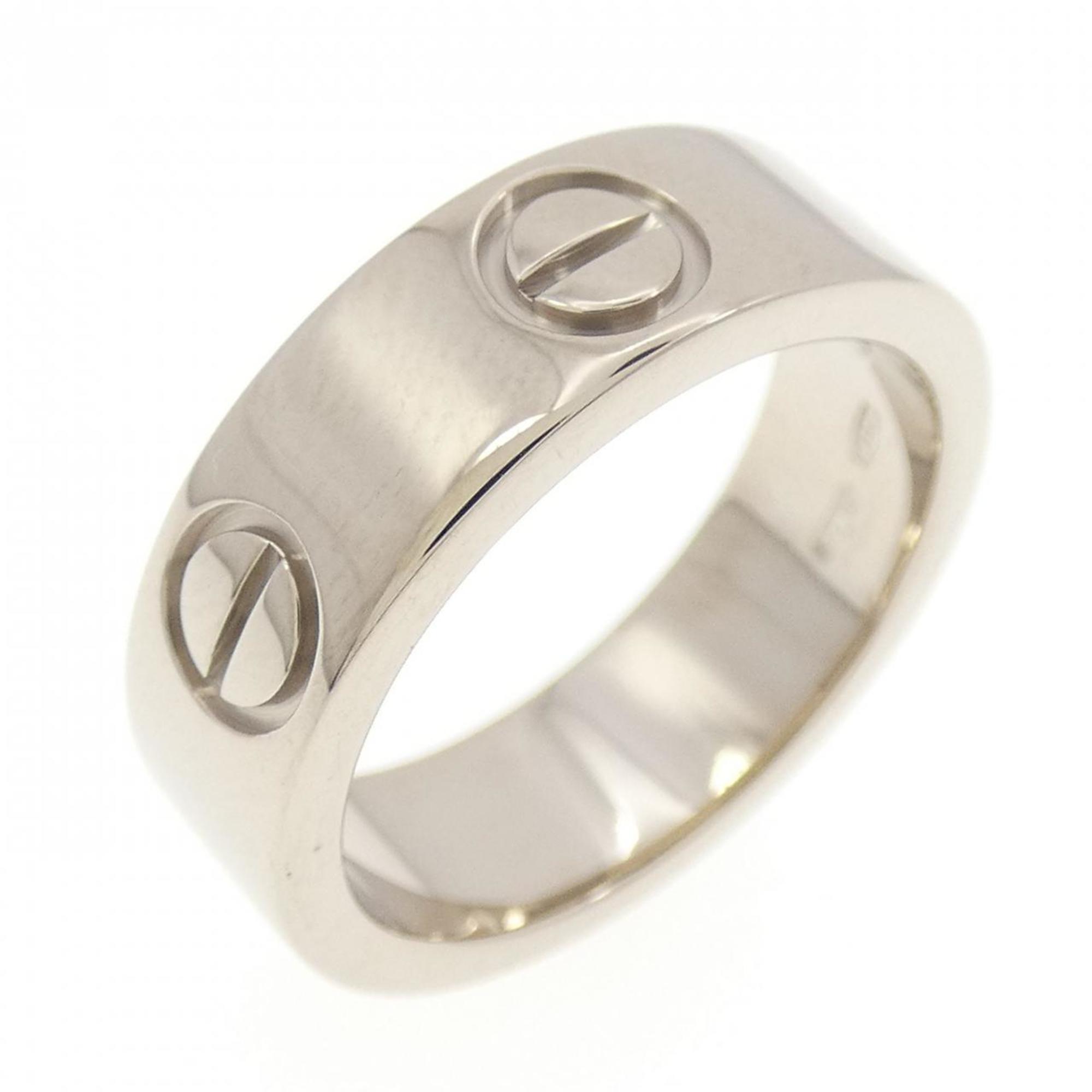Love Ring 18K White Gold