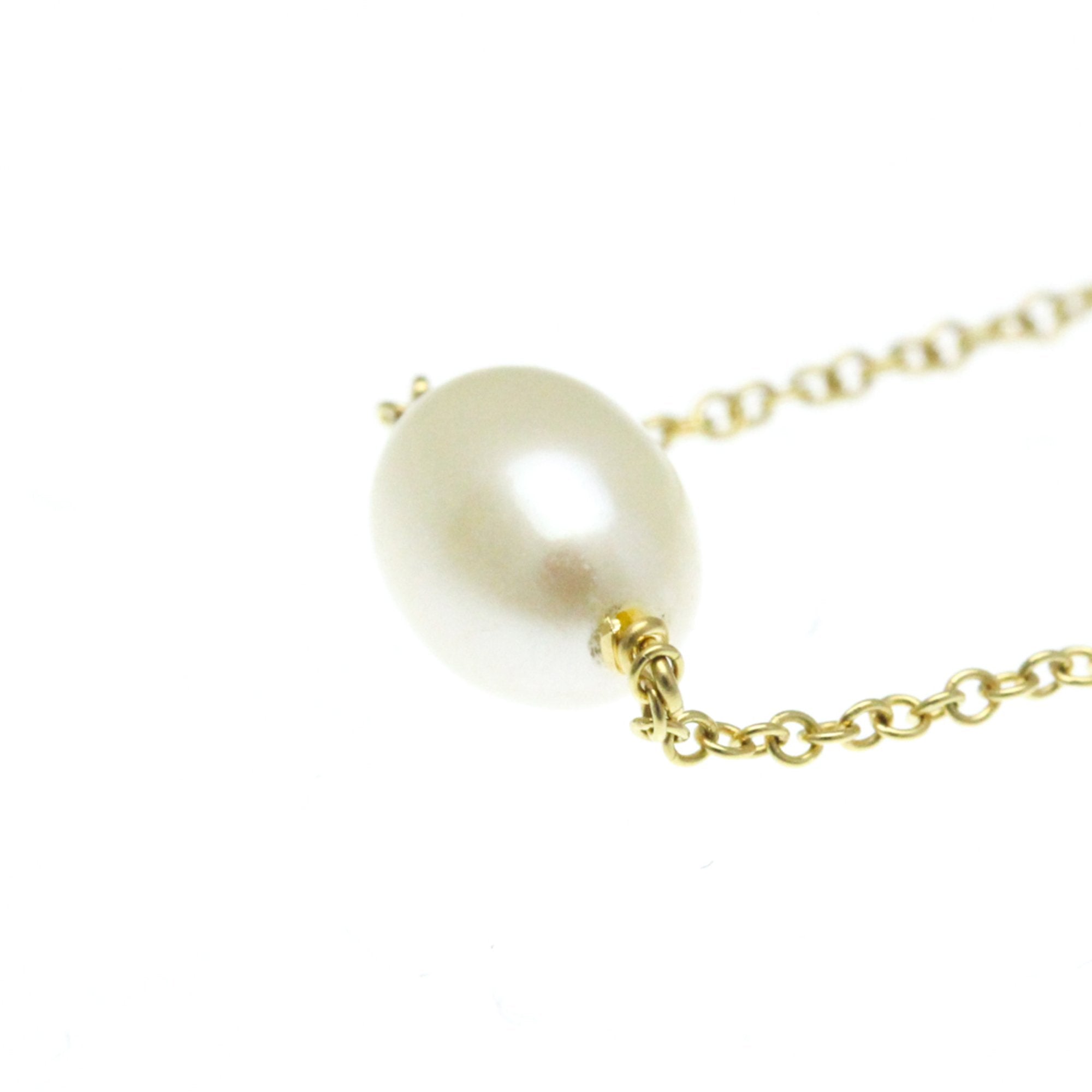 Elsa Peretti Diamonds By The Yard Pendant Necklace 18K Yellow Gold