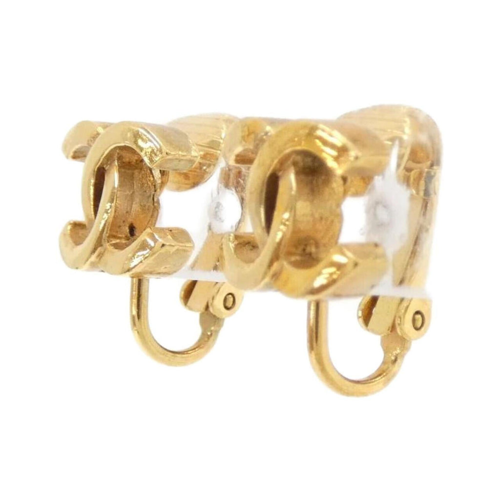 Clip-On Earrings Clip-On Gold-Tone Metal