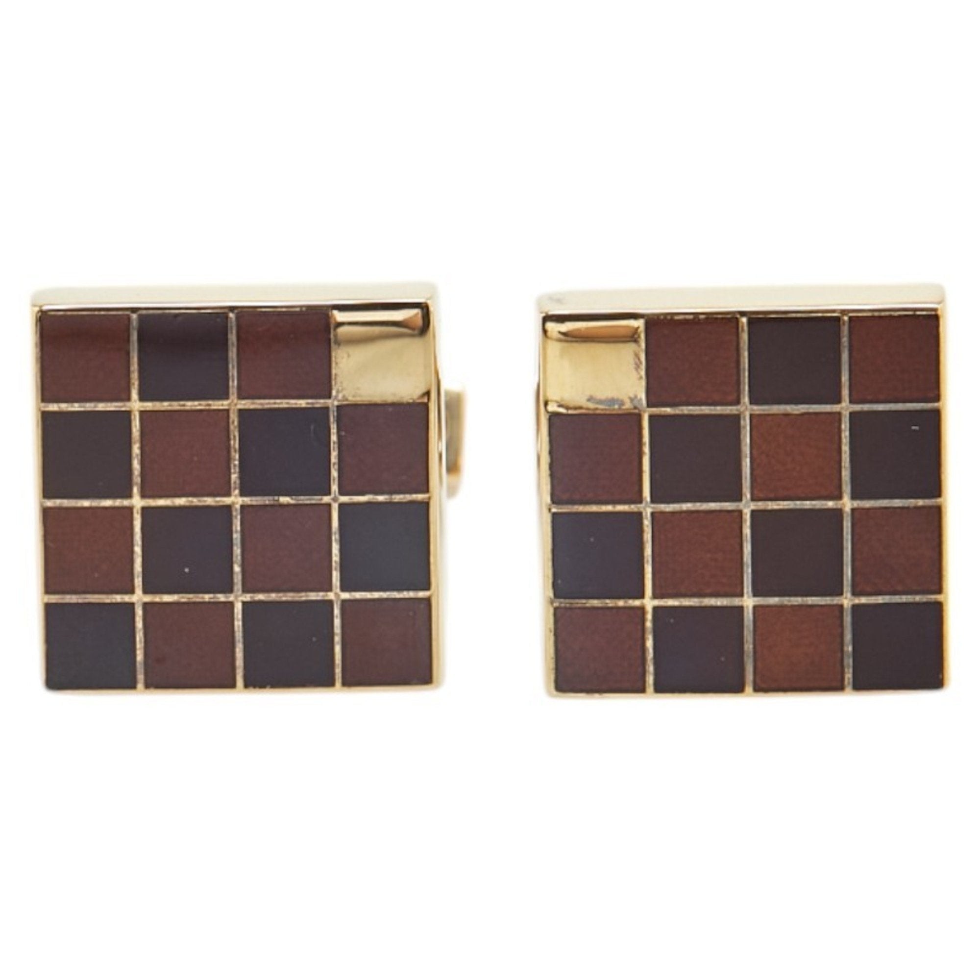 Damier Cufflinks Sterling Silver Bracelet