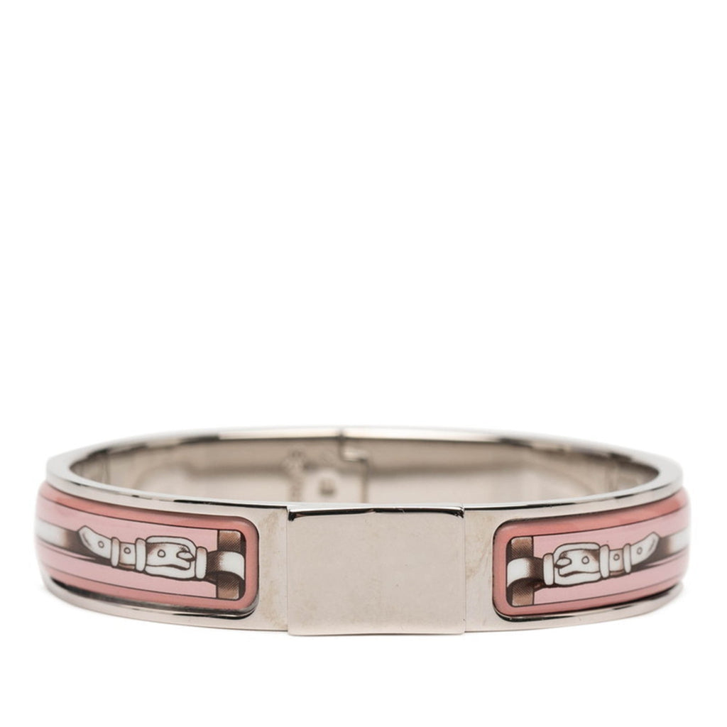 Bracelet Metal Pink And Silver