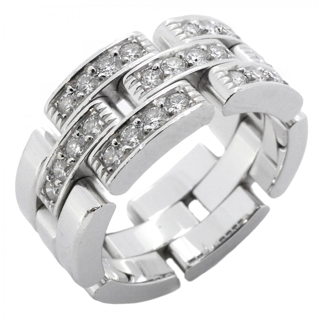 Panthere Ring 18K White Gold