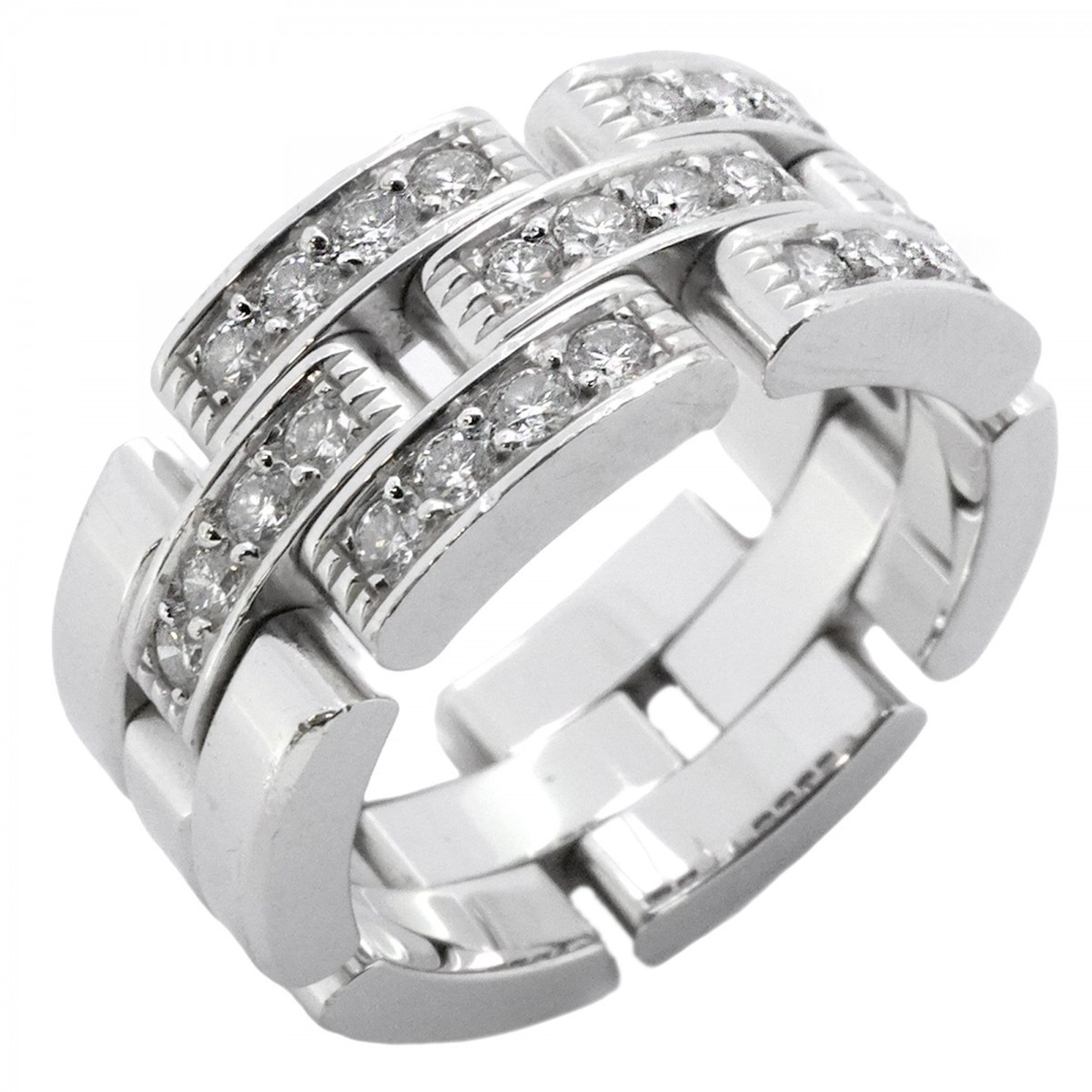 Panthere Ring 18K White Gold