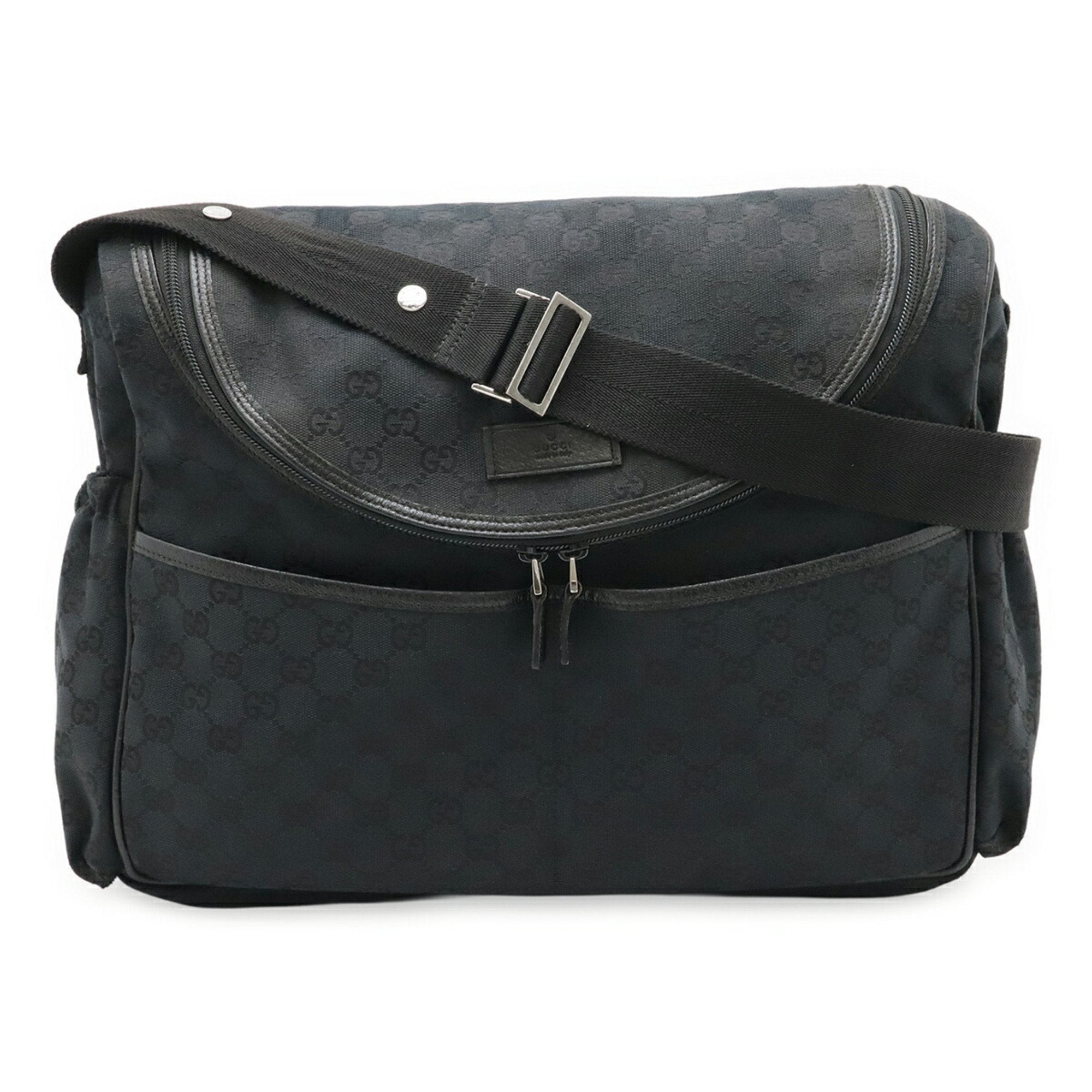 Diaper Crossbody Bag GG Canvas