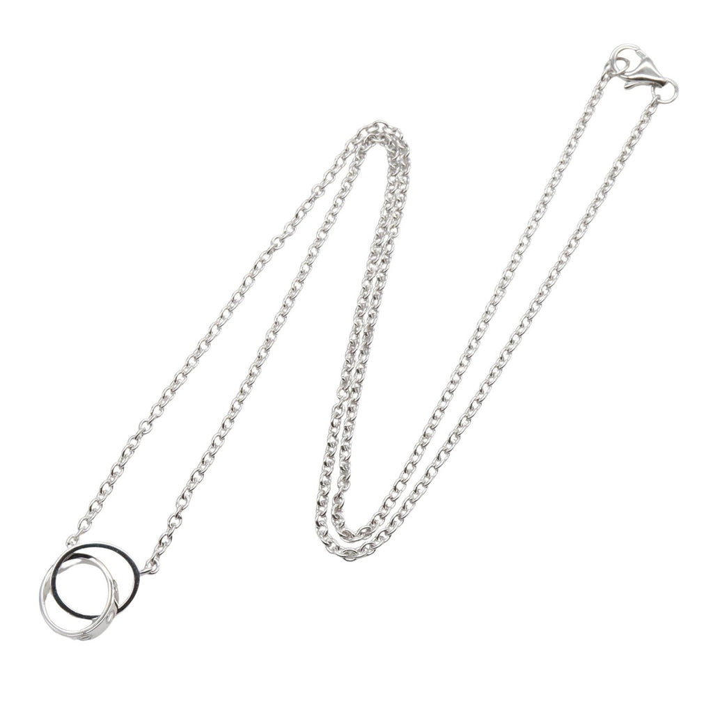 Baby Love Pendant Necklace 18K White Gold