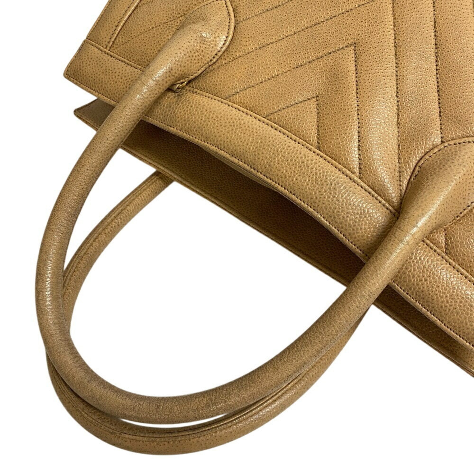 Vintage Convertible Tote Chevron Lambskin Medium