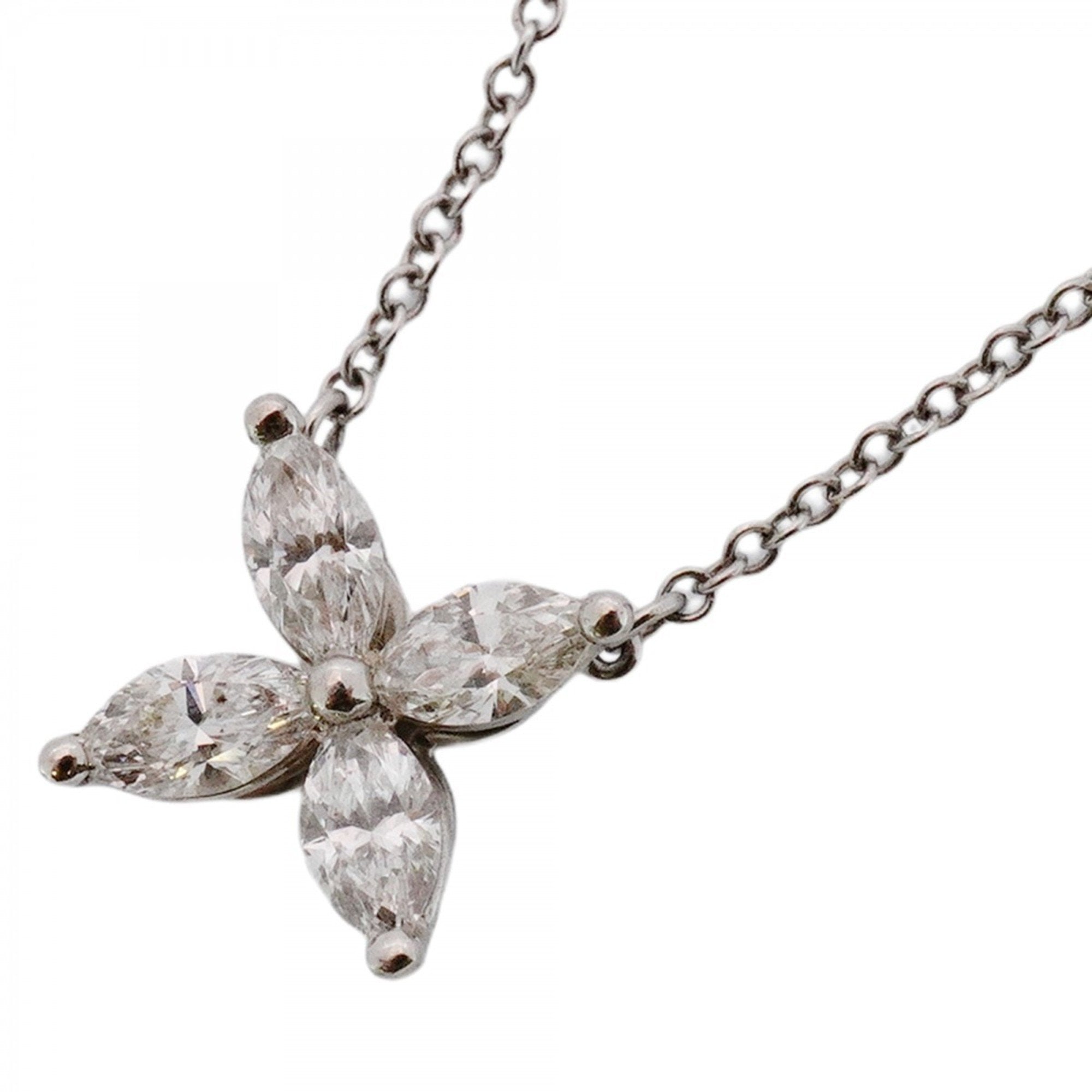 Pendant Necklace Platinum with Diamond