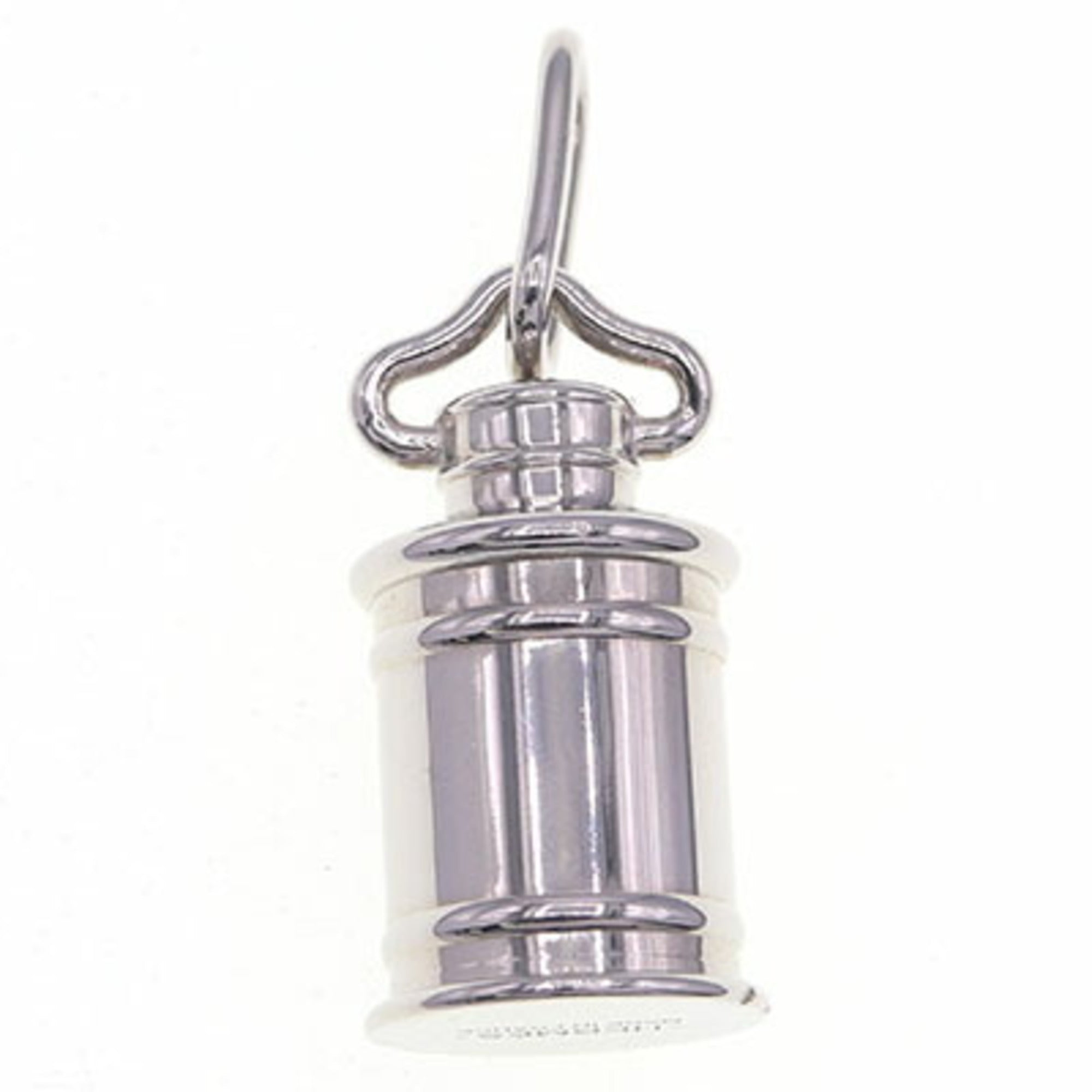Lantern PM Pendant Necklace Metal Silver
