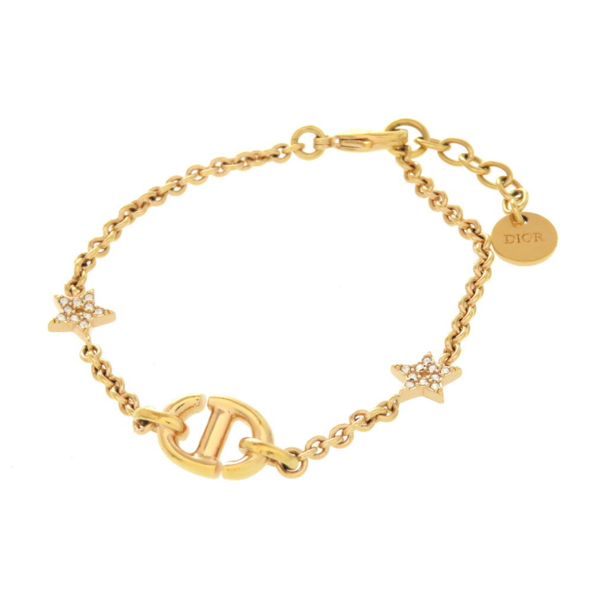 Star Charm Bracelet Metal Gold