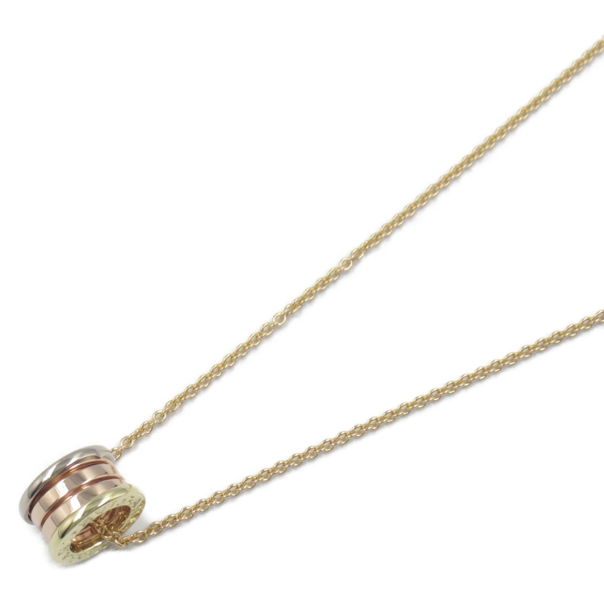B.Zero1 Pendant Necklace 18K Tricolor Gold
