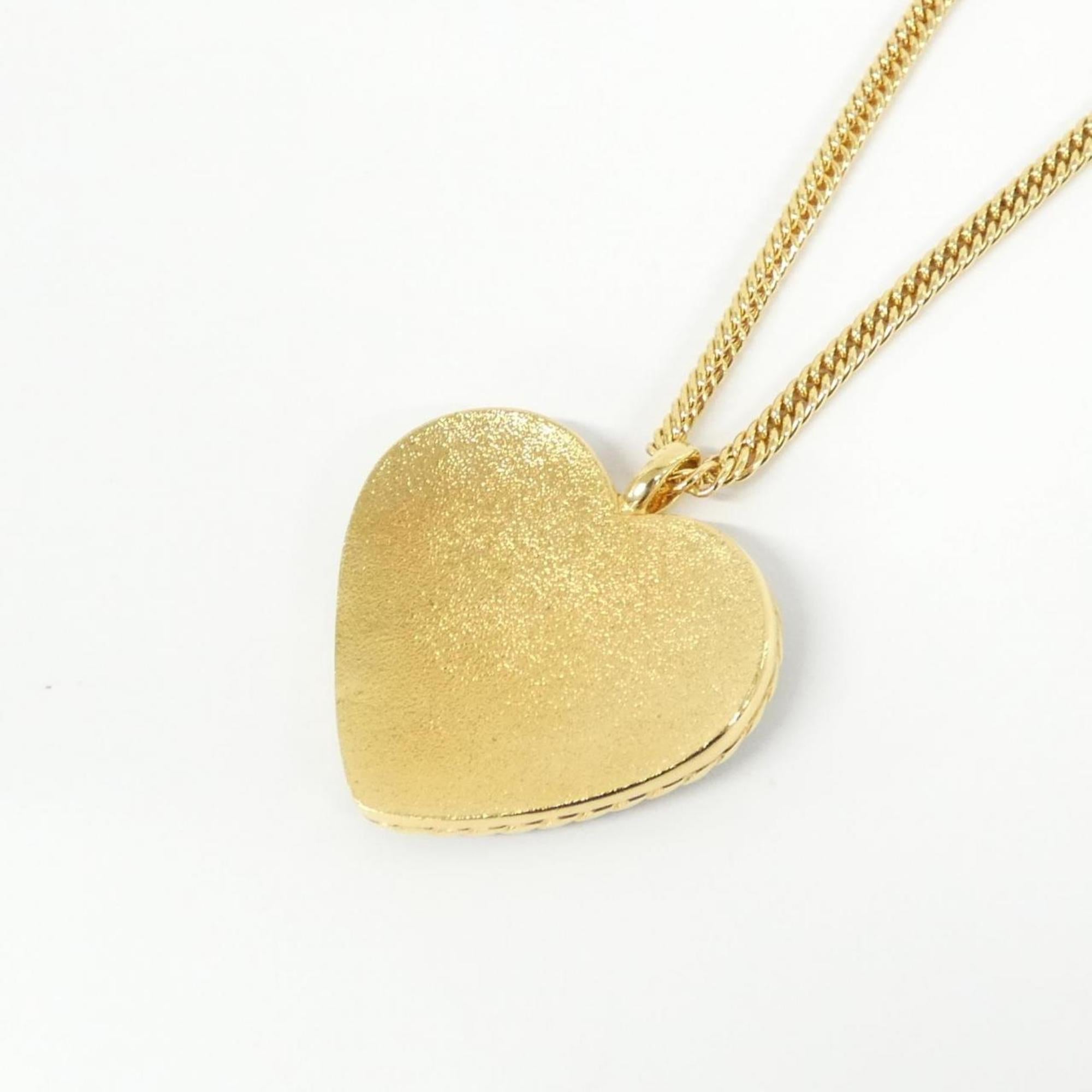 Pendant Necklace Blue and Gold