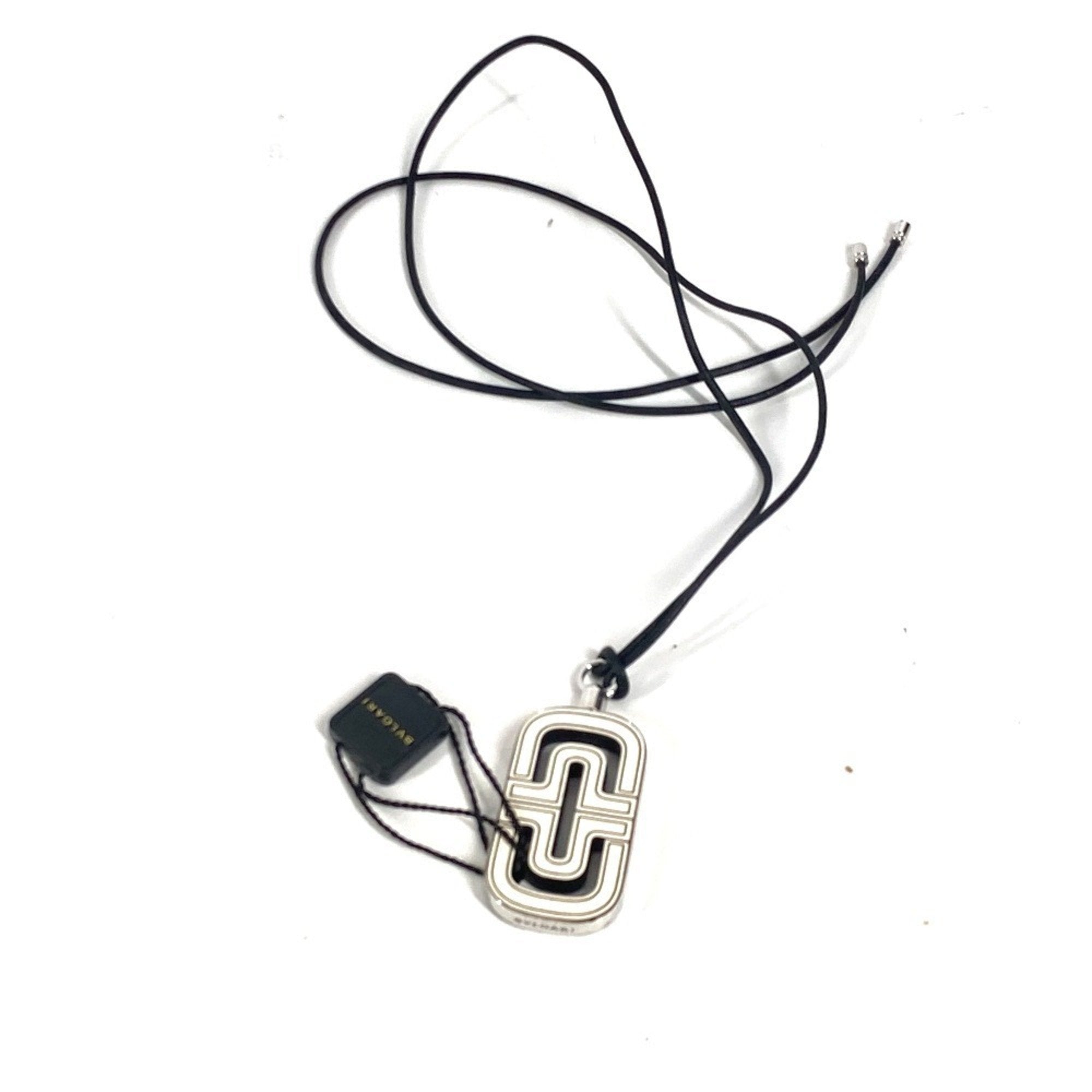Parentesi Pendant Necklace Leather