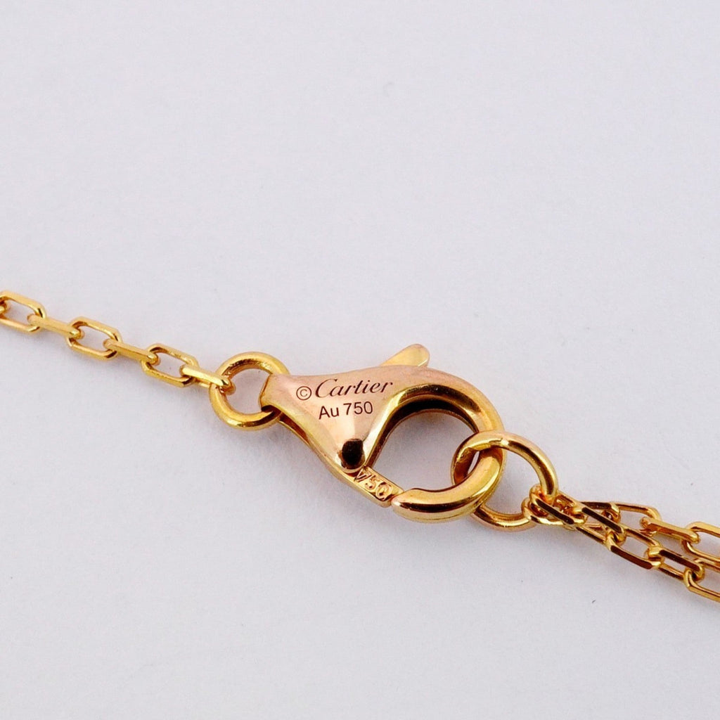 Pendant Necklace 18K Rose Gold Small with Diamond