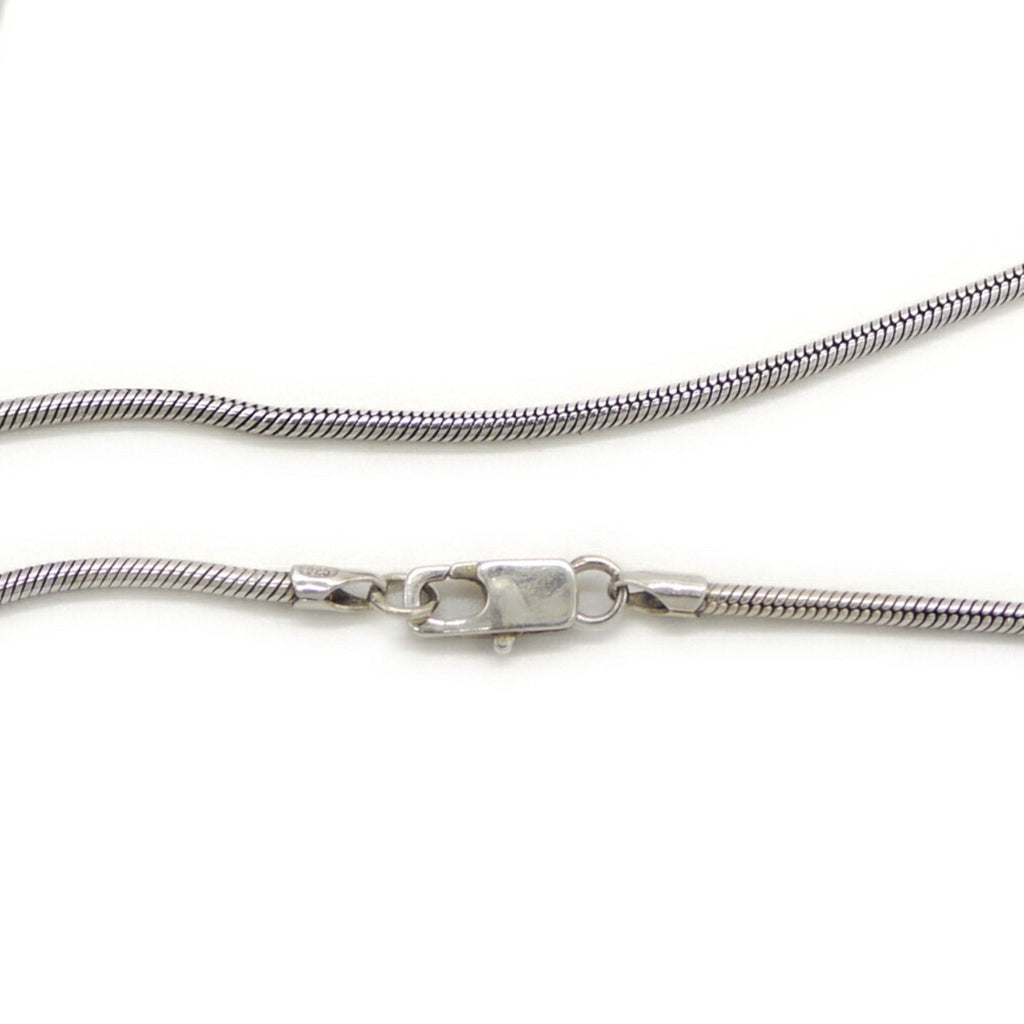 Camellia Pendant Necklace Sterling Silver