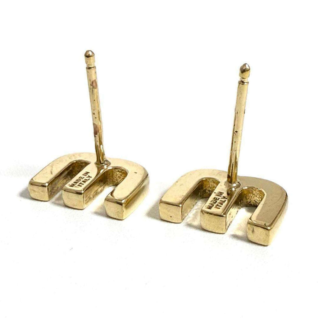 Earrings Enamel and Metal