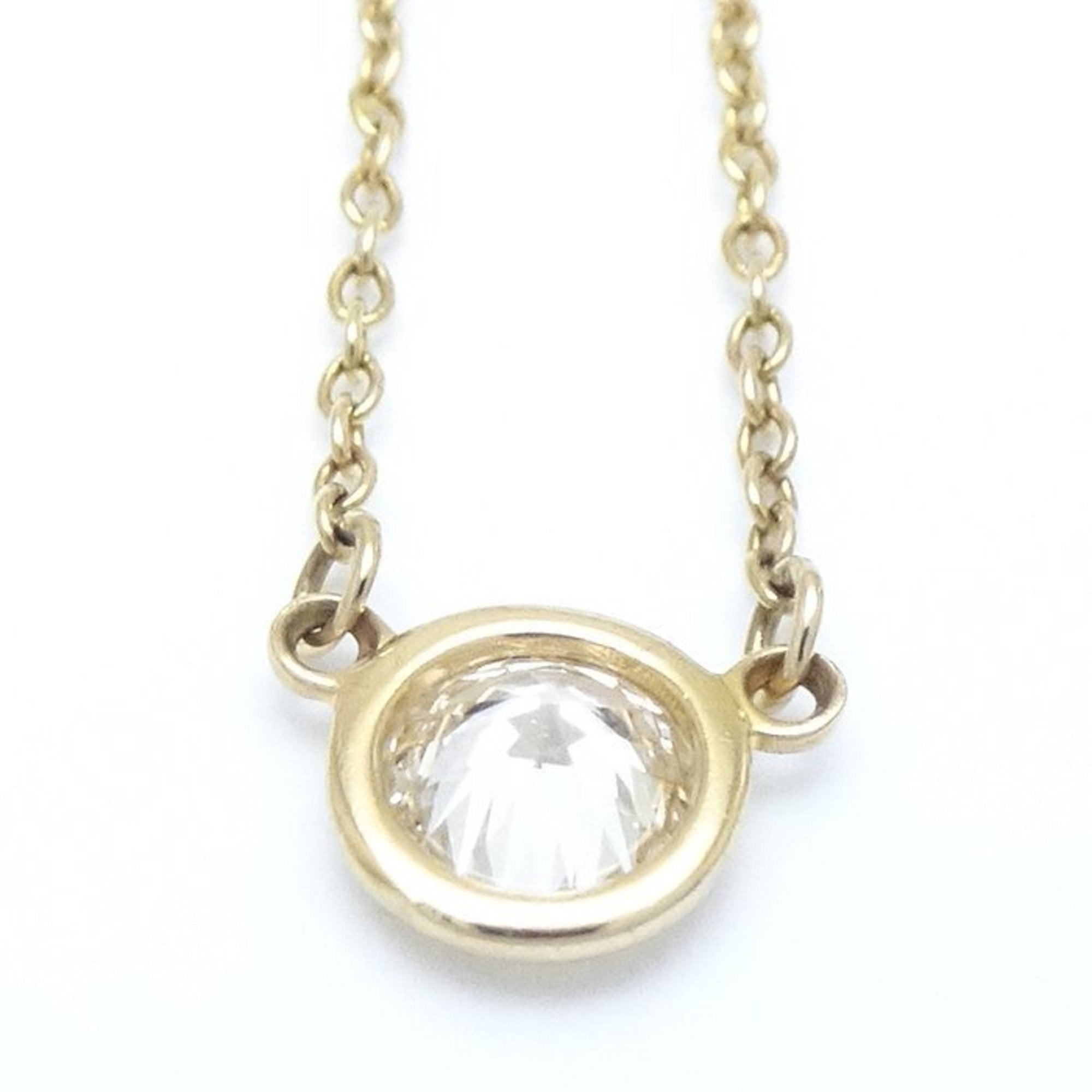 Elsa Peretti Pendant Necklace 18K Yellow Gold 5.4mm