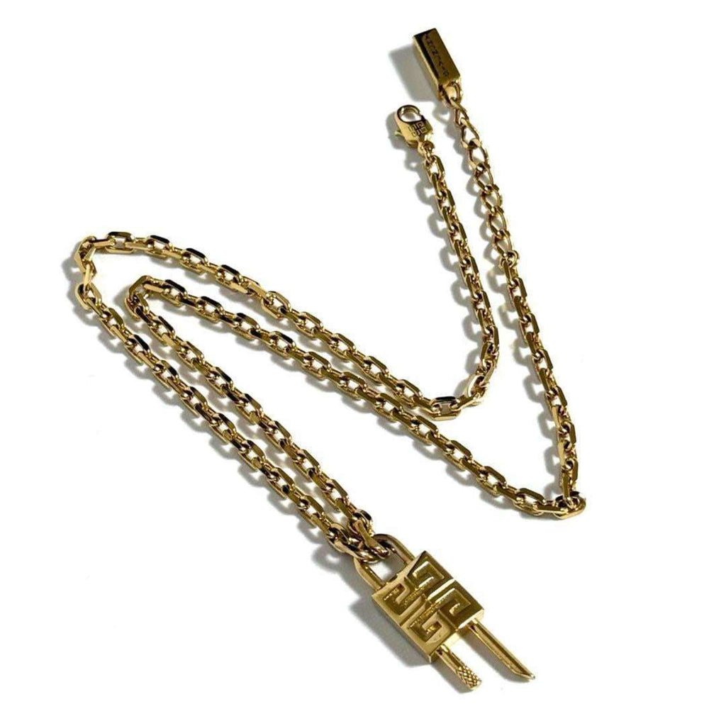 Rock Pendant Necklace Metal Mini