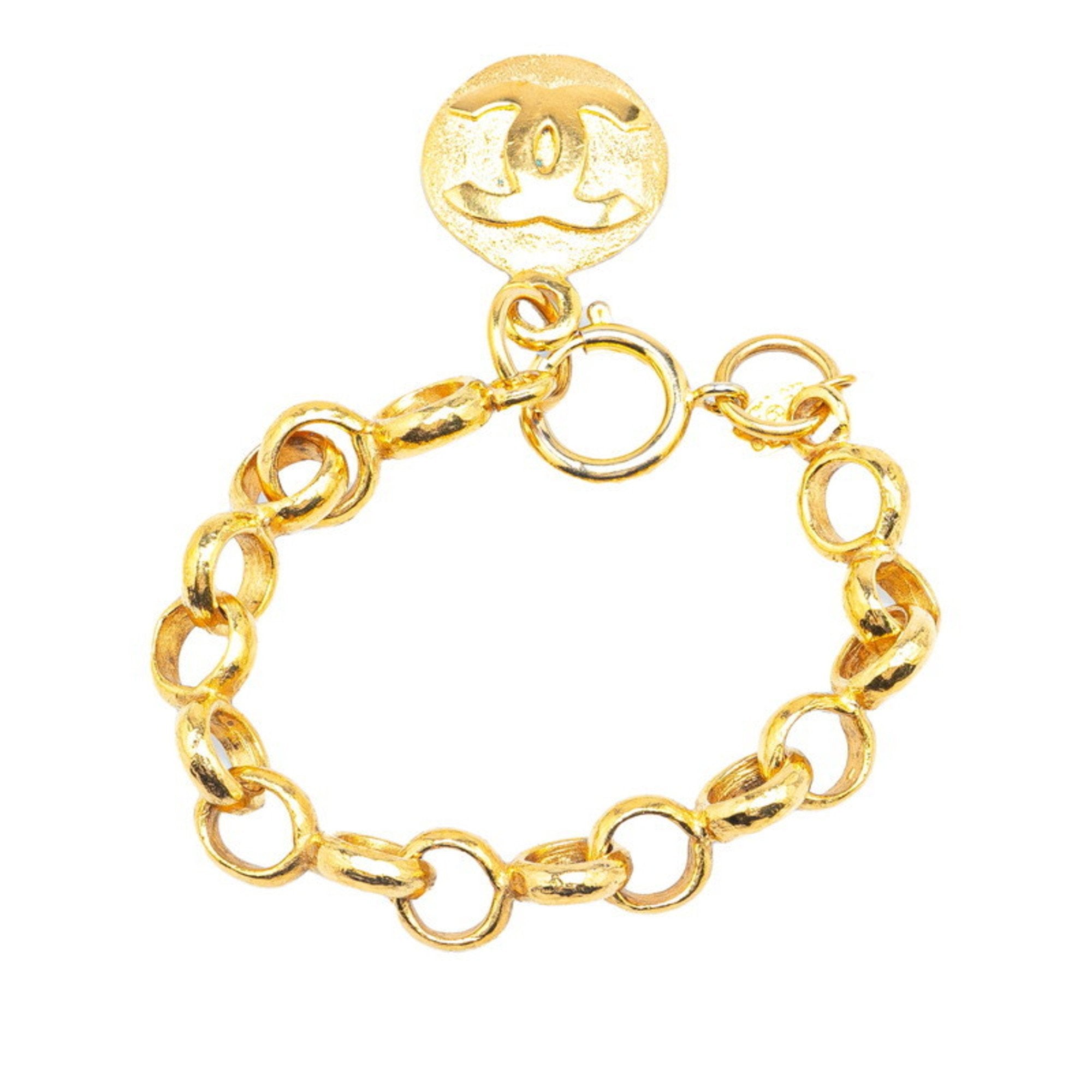 CC Logo Chain Bracelet Metal