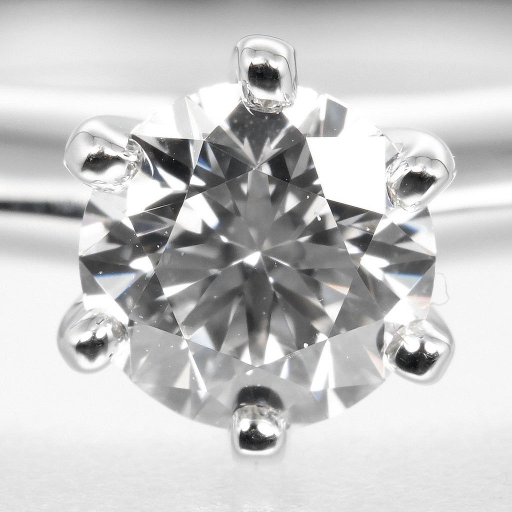 Engagement Ring Platinum with Diamond 0.32ct