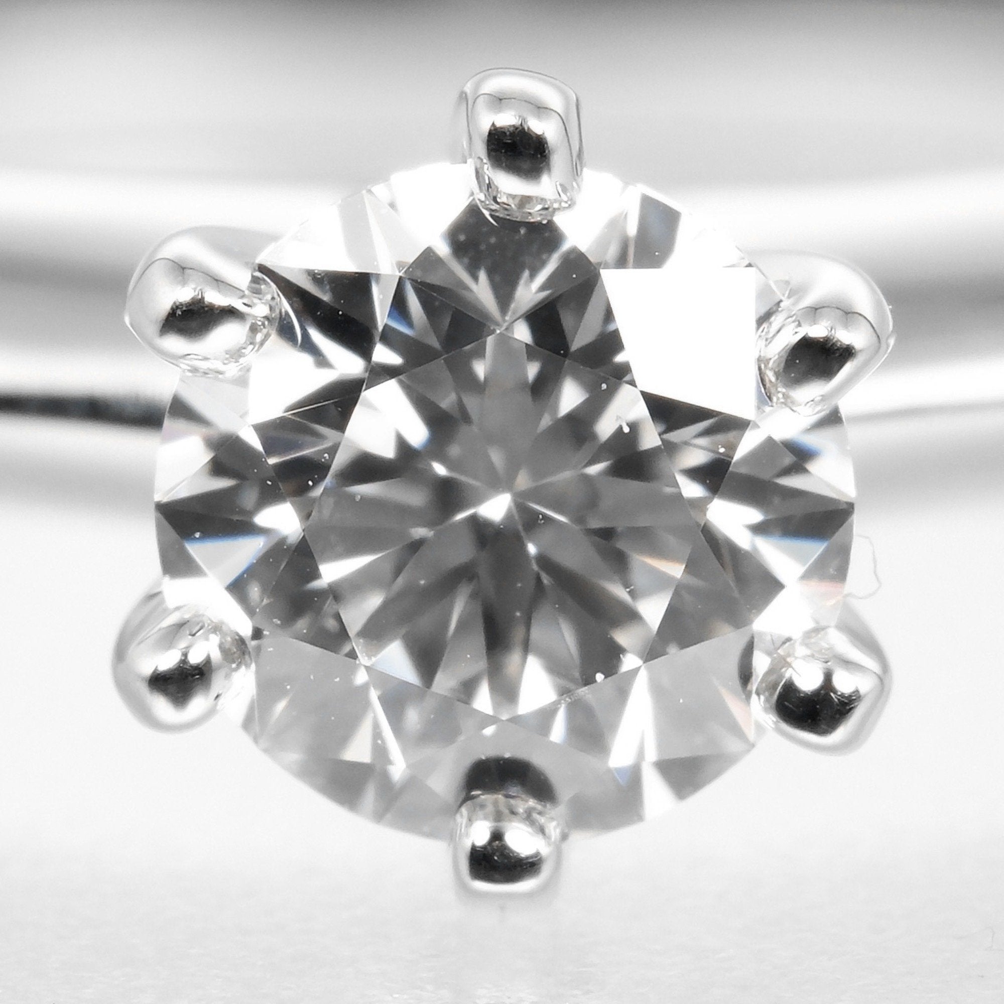 Engagement Ring Platinum with Diamond 0.32ct