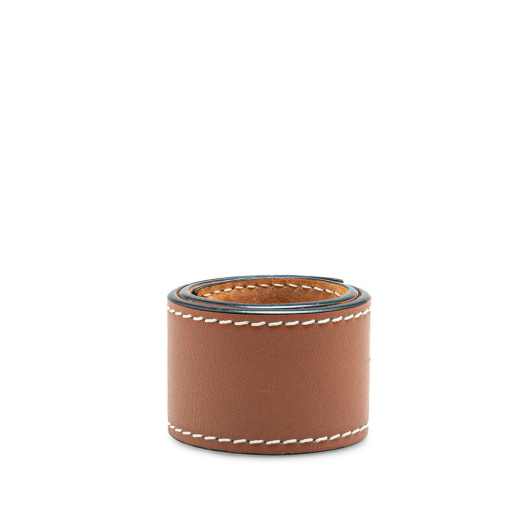 Anagram Bracelet Leather Brown Small