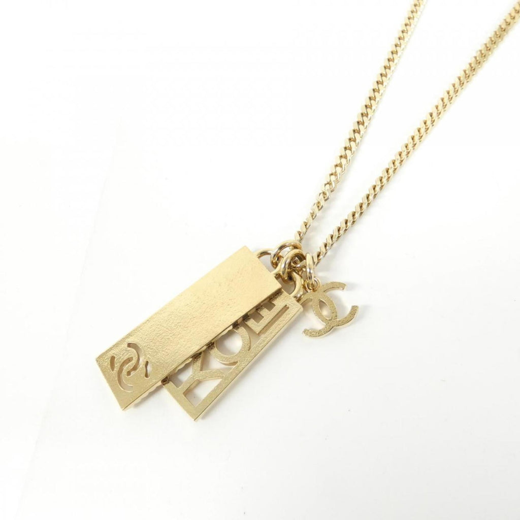 Pendant Necklace Metal with Crystal