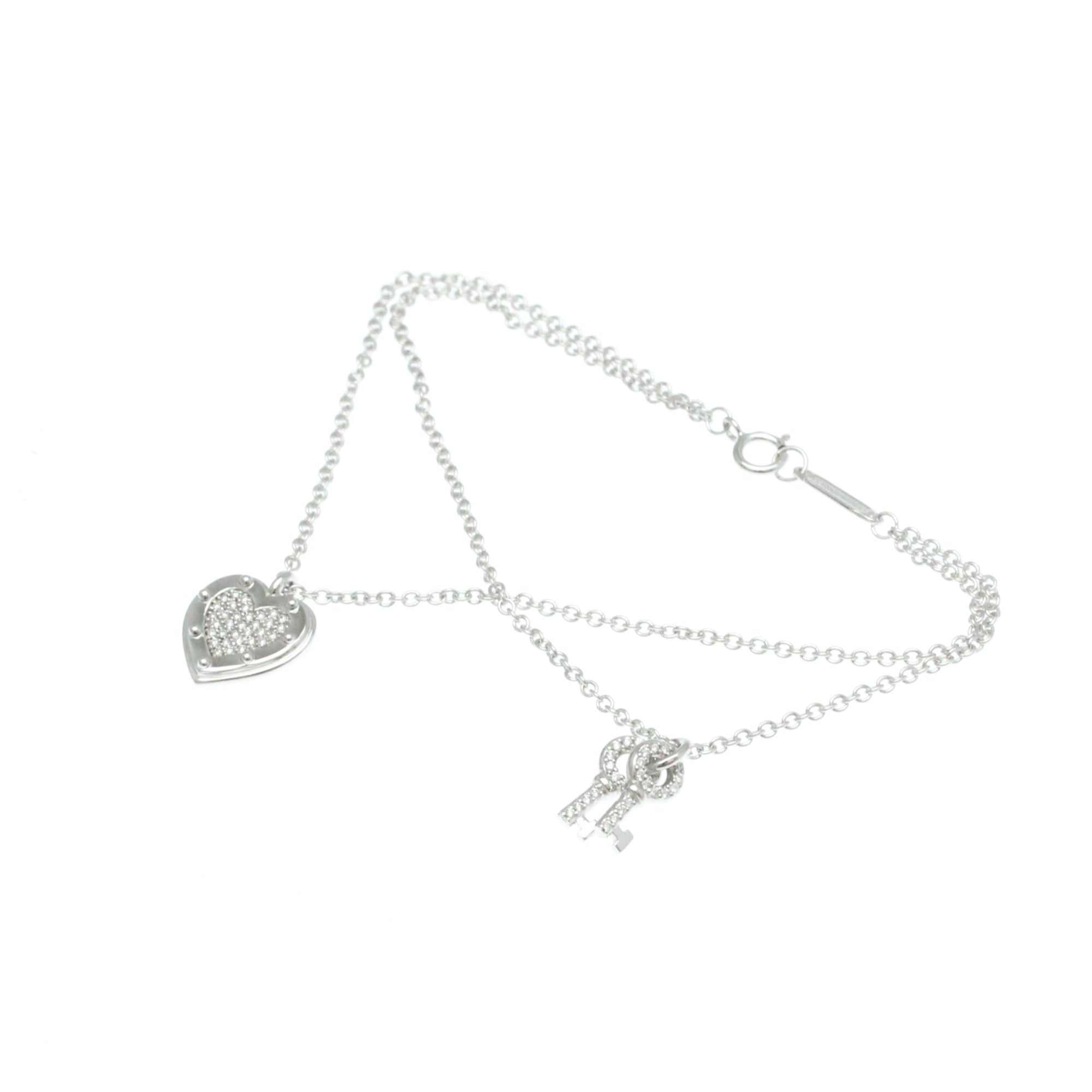 Return To Tiffany Bracelet Sterling Silver and 18K White Gold