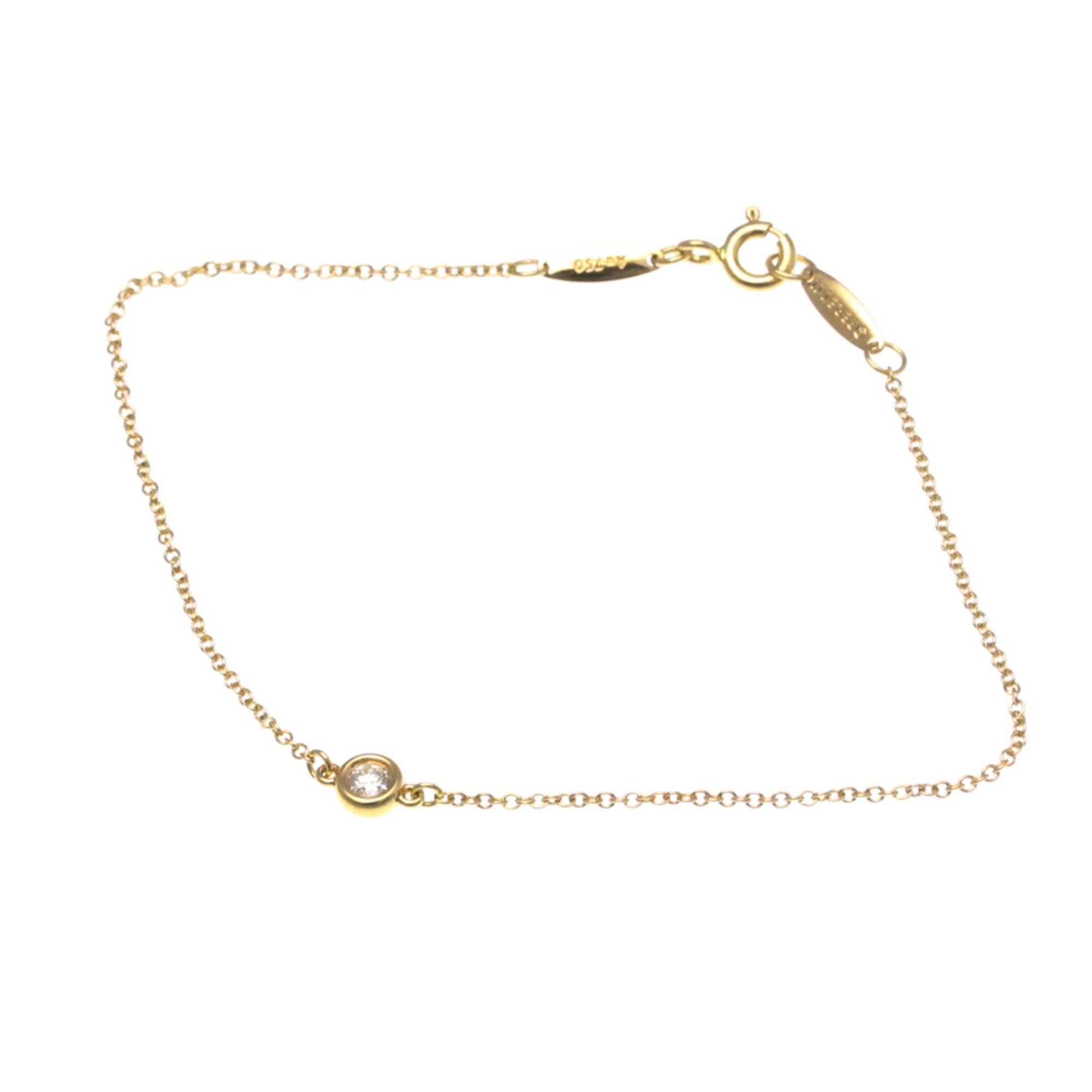 Elsa Peretti Diamonds By The Yard Pendant Necklace 18K Rose Gold and Diamond