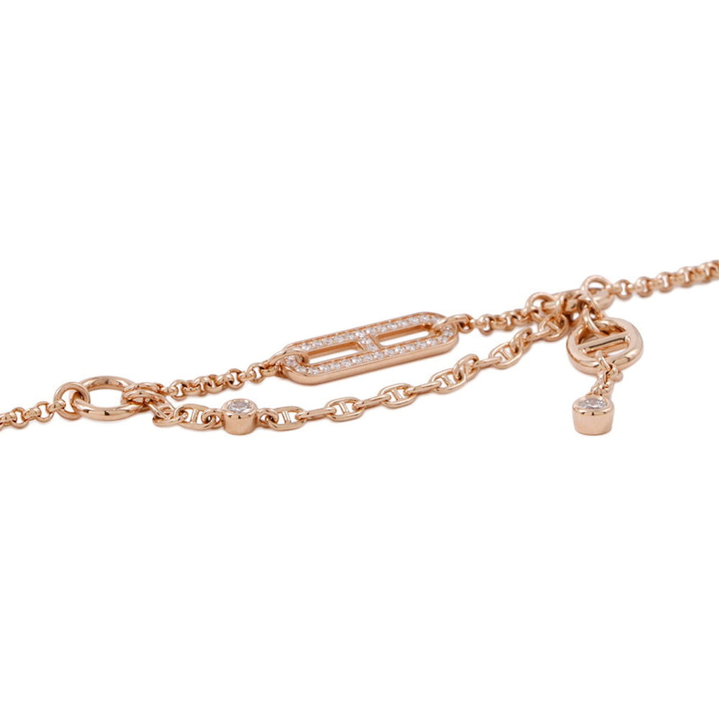 Bracelet 18K Rose Gold with Diamond