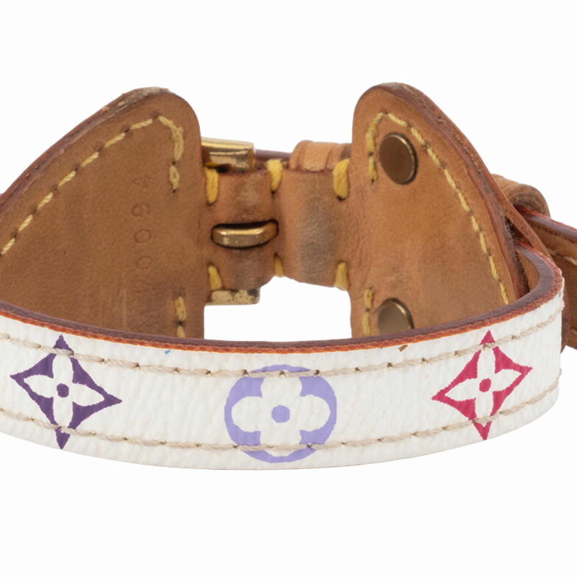 Monogram Multicolore Bracelet Monogram Multicolore Blanc