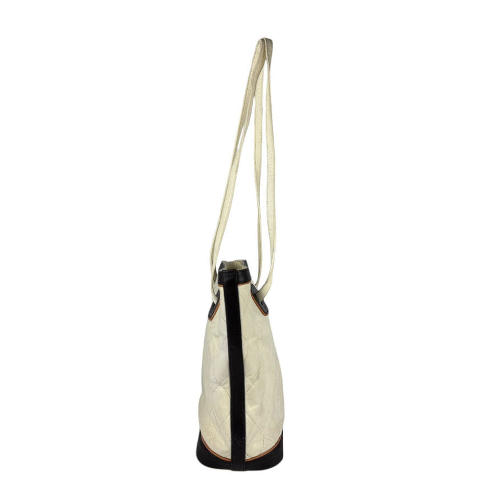Fever Tote Quilted Caviar Small