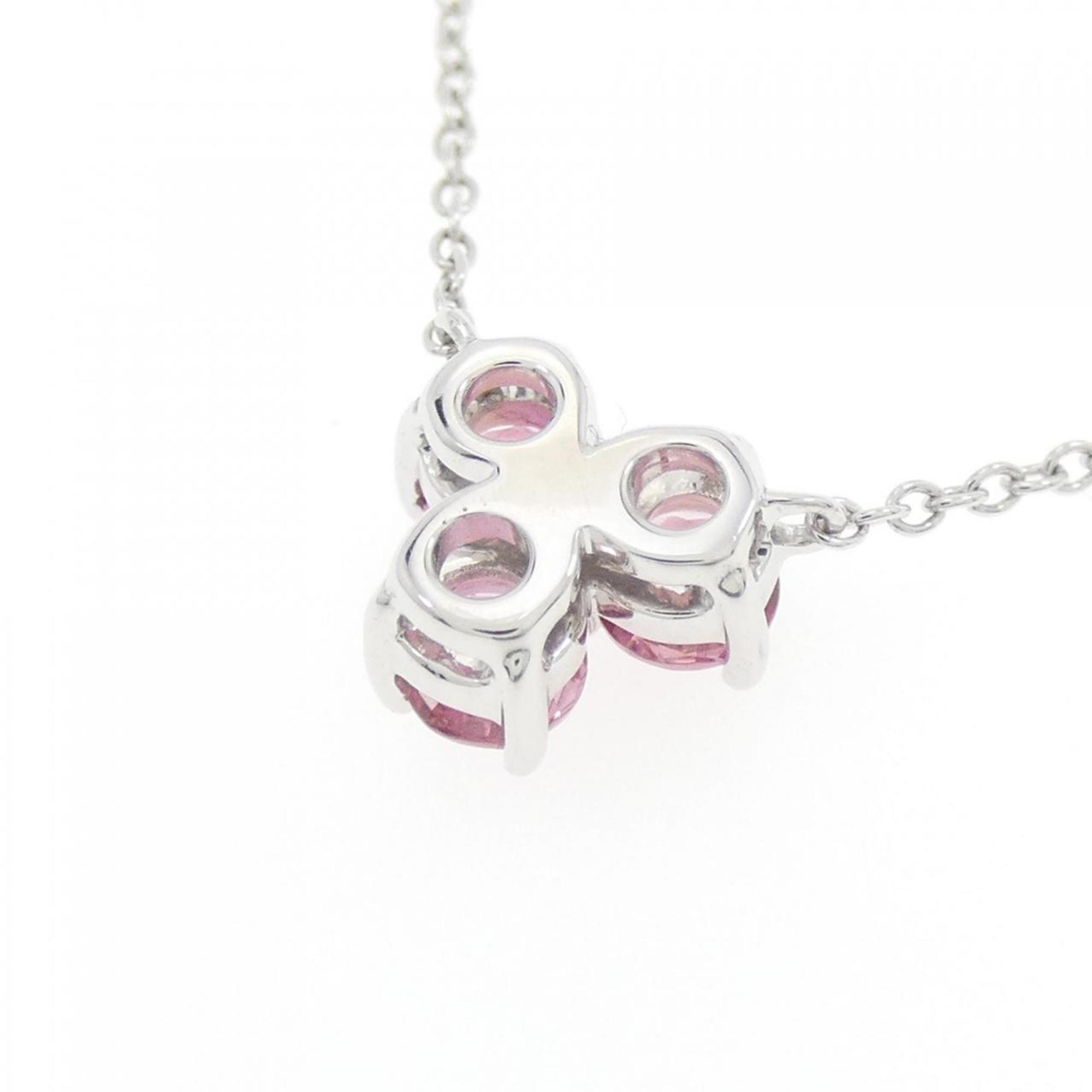Pendant Necklace with Tourmaline