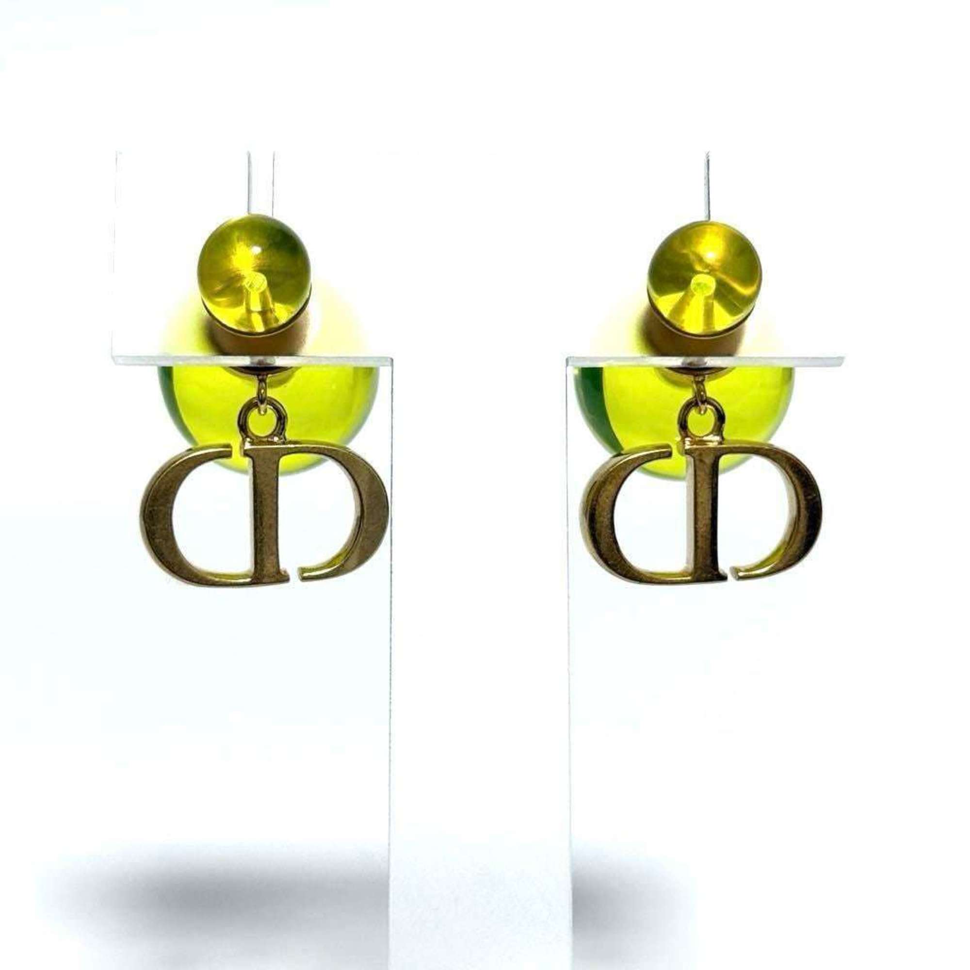 Tribal Earrings Metal and Plastic